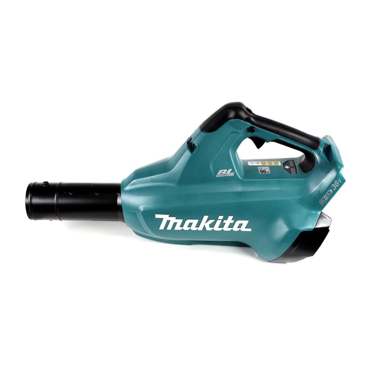 Makita Akku-Laubbläser DUB 362 PT Akku Laubbläser 36V + 2x Akkus 5,0Ah + Doppellladegerät