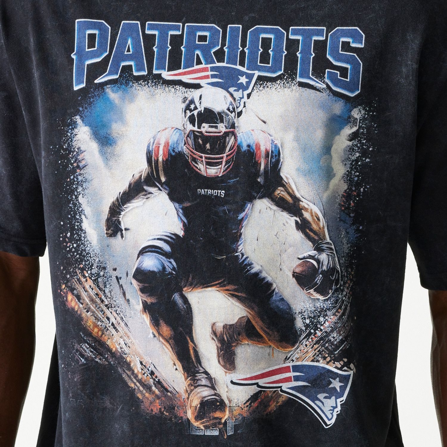 New Era Print-Shirt Oversized NFL PREMIUM New England Patriots