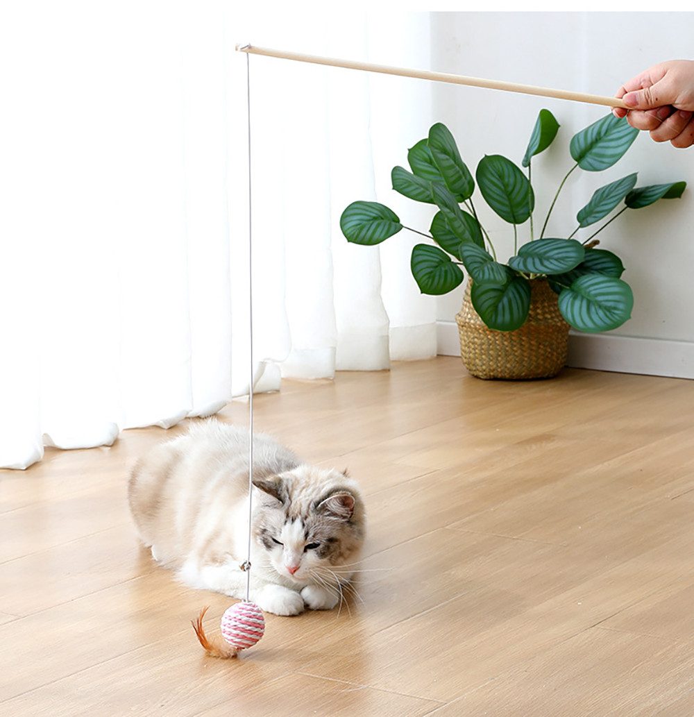 HomeBella Tier-Beschäftigungsspielzeug Katzenspielzeug - K-08 zufällige Far günstig online kaufen