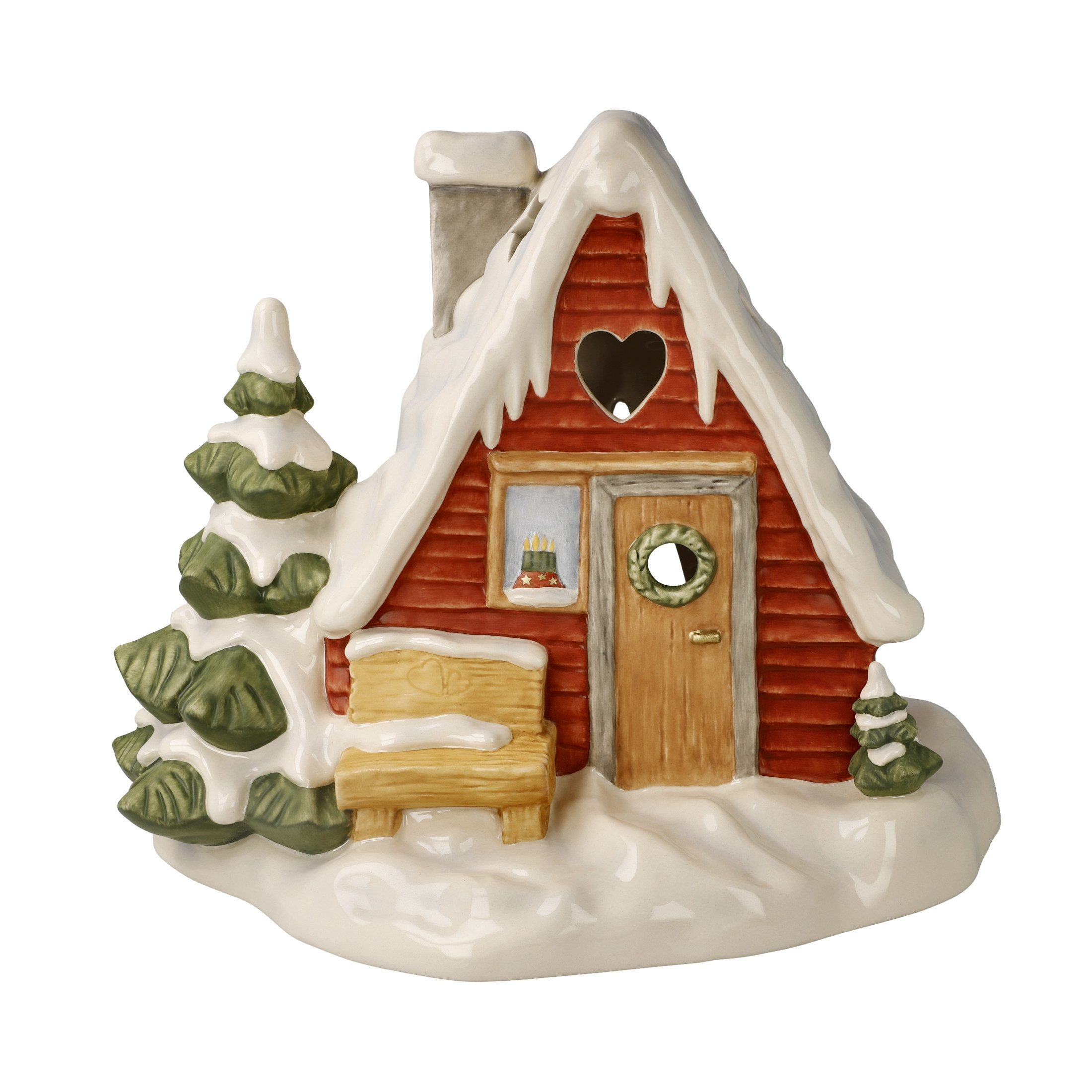 Goebel Weihnachtsfigur Goebel Im Winterwald Berghütte günstig online kaufen
