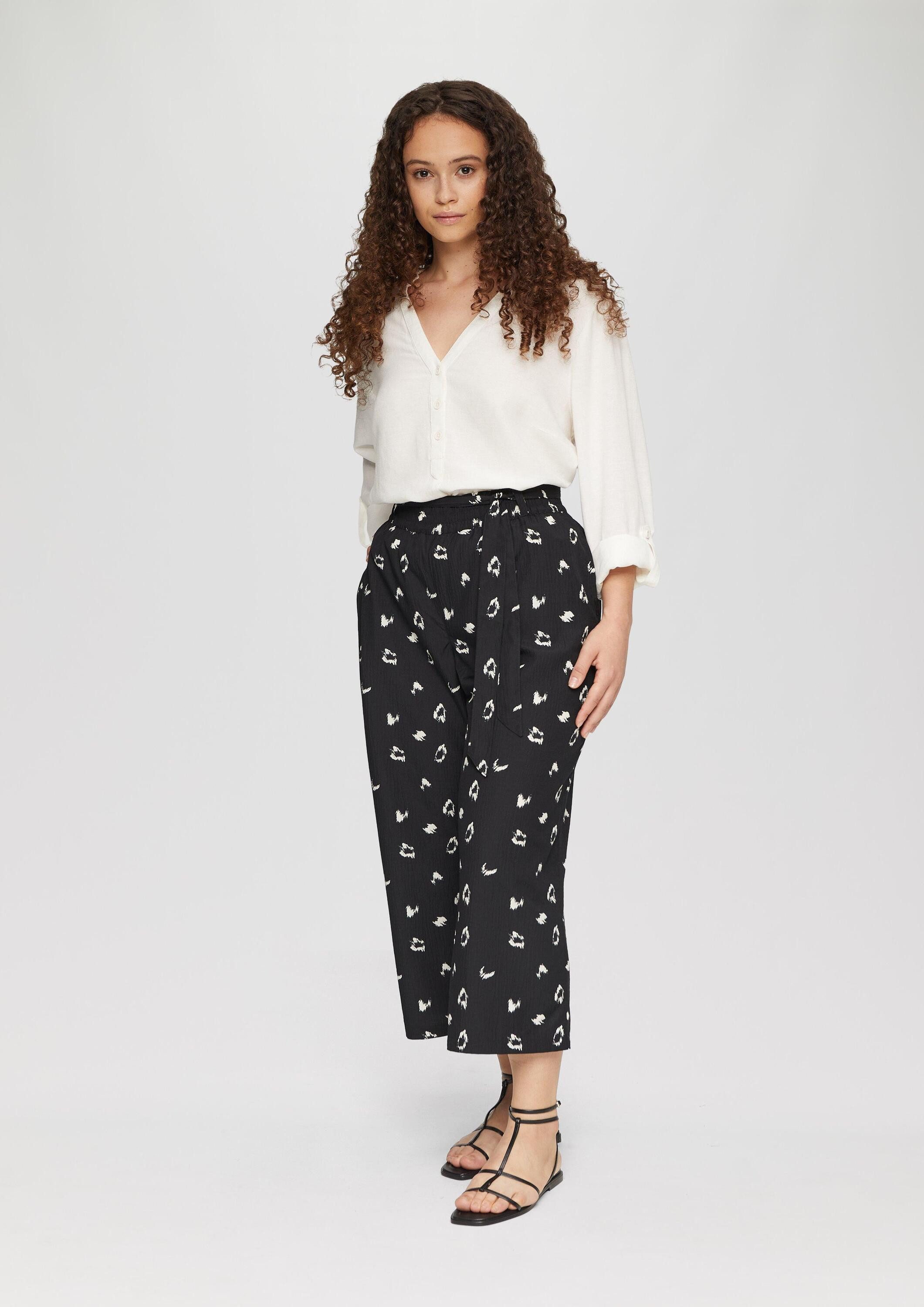 QS Culotte Hose (1-tlg) günstig online kaufen