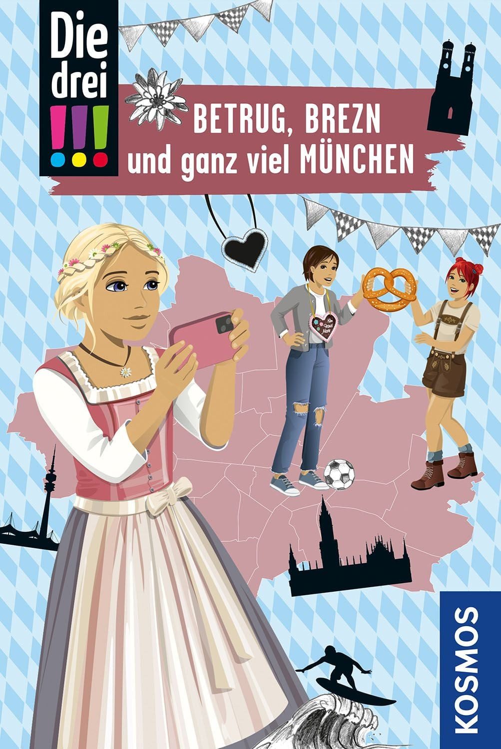 Die drei !!!, Betrug, Brezn und ganz viel München / Henriette Wich