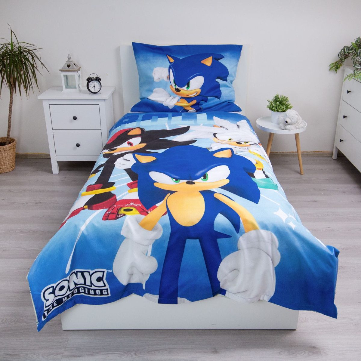Jerry Fabrics Bettwäsche Sonic Set micro – Mikrofaser Kinderbettwäsche 140x günstig online kaufen