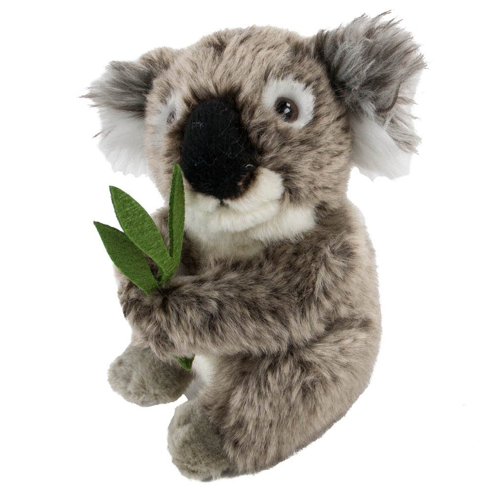 Uni-Toys Kuscheltier Koalabär Kuscheltier mit Blatt 16 cm Uni-Toys