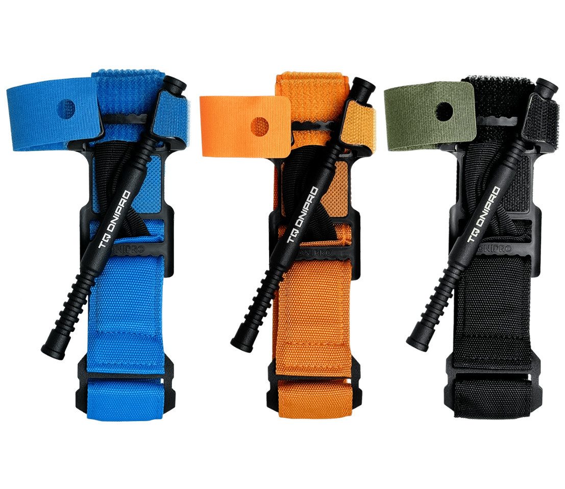 DocMed Erste-Hilfe-Set TQ DNIPRO GEN 2 Tourniquet, (Notfall Tourniquet, 1 St), Robuste Metallschnalle, Einfache Handhabung
