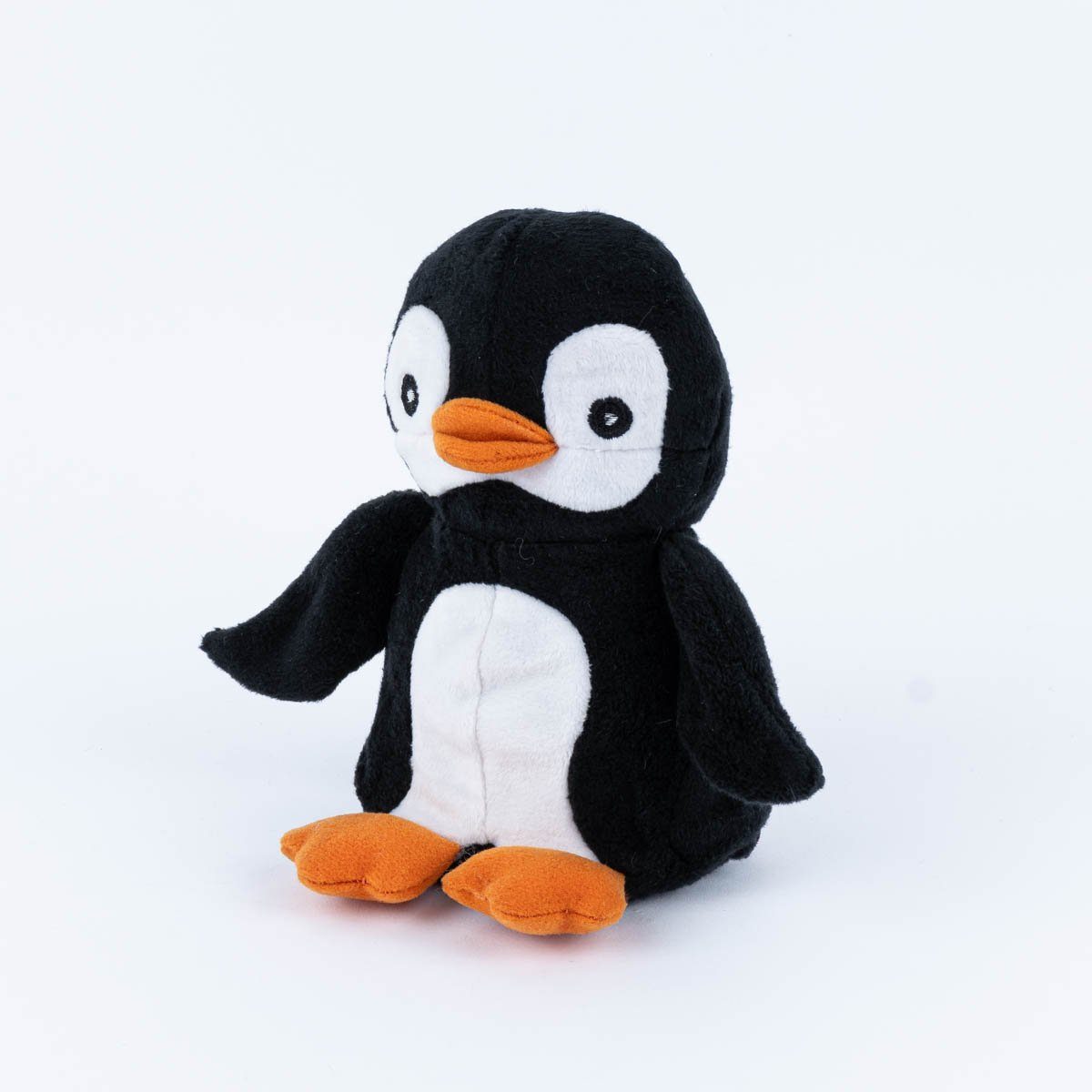 Habibi Plush Грелки Wärmetier Pinguin schwarz weiß orange mit Hirse Füllung Habibi Plush