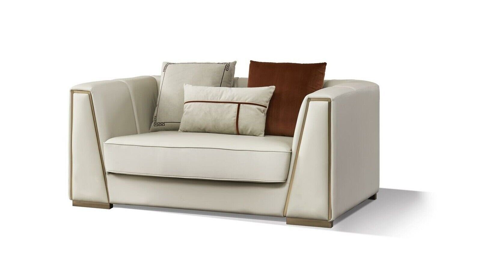 JVmoebel Sofa, Dreisitzer Couch Polster Moderner Sofa 3er Sofa Design