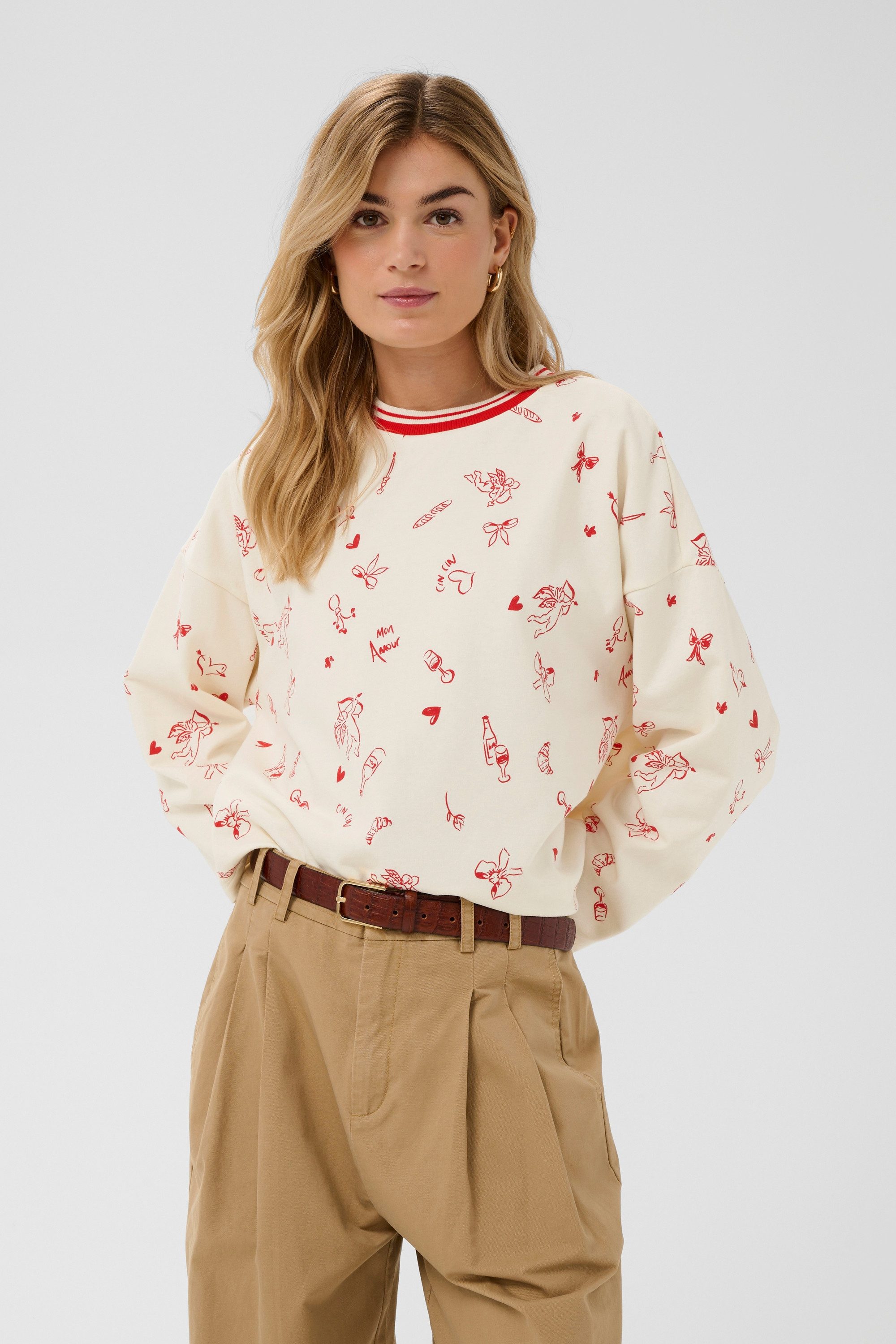 Saint Tropez Fleecepullover Sweatshirt PemiliaSZ