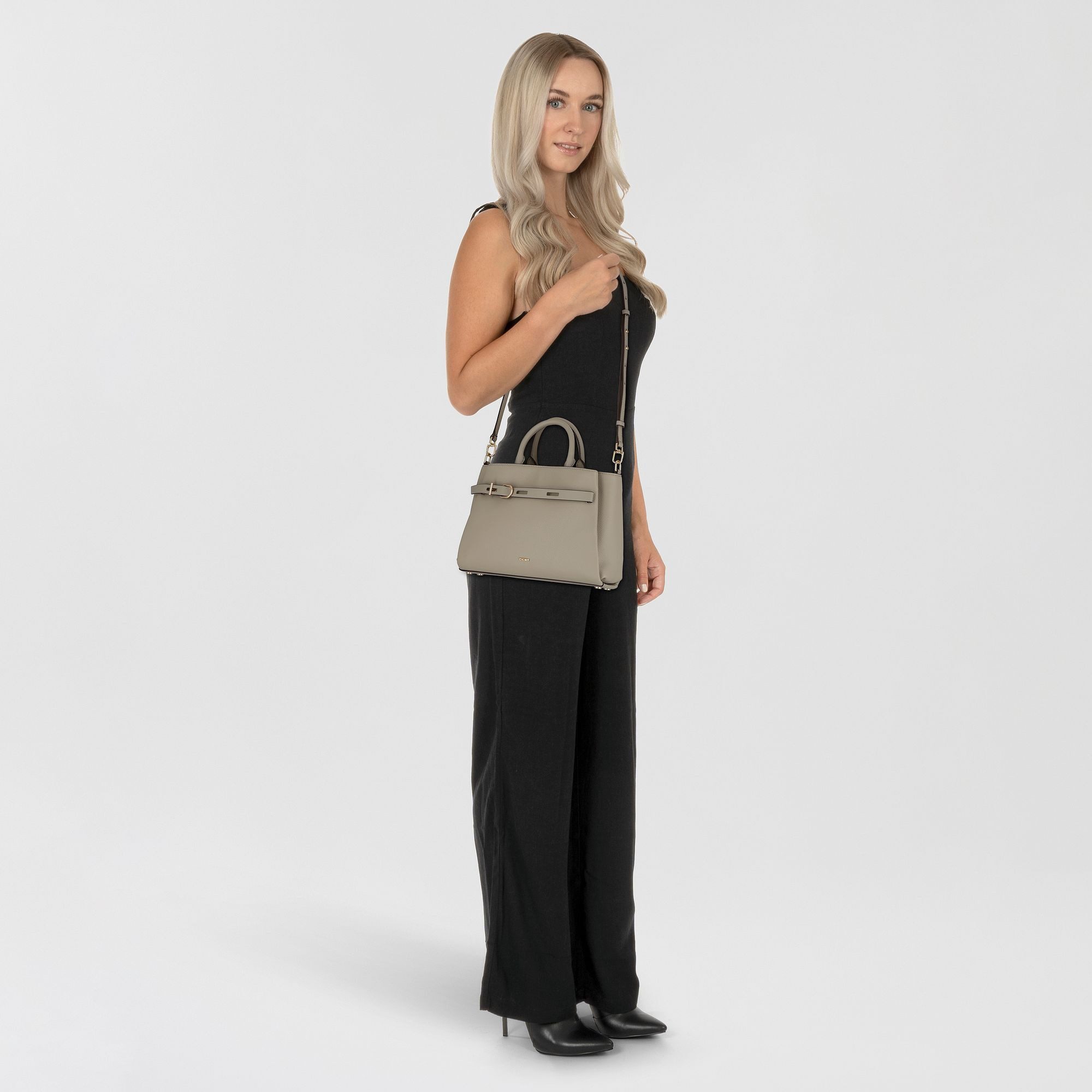 DKNY Henkeltasche Onyx, Leder