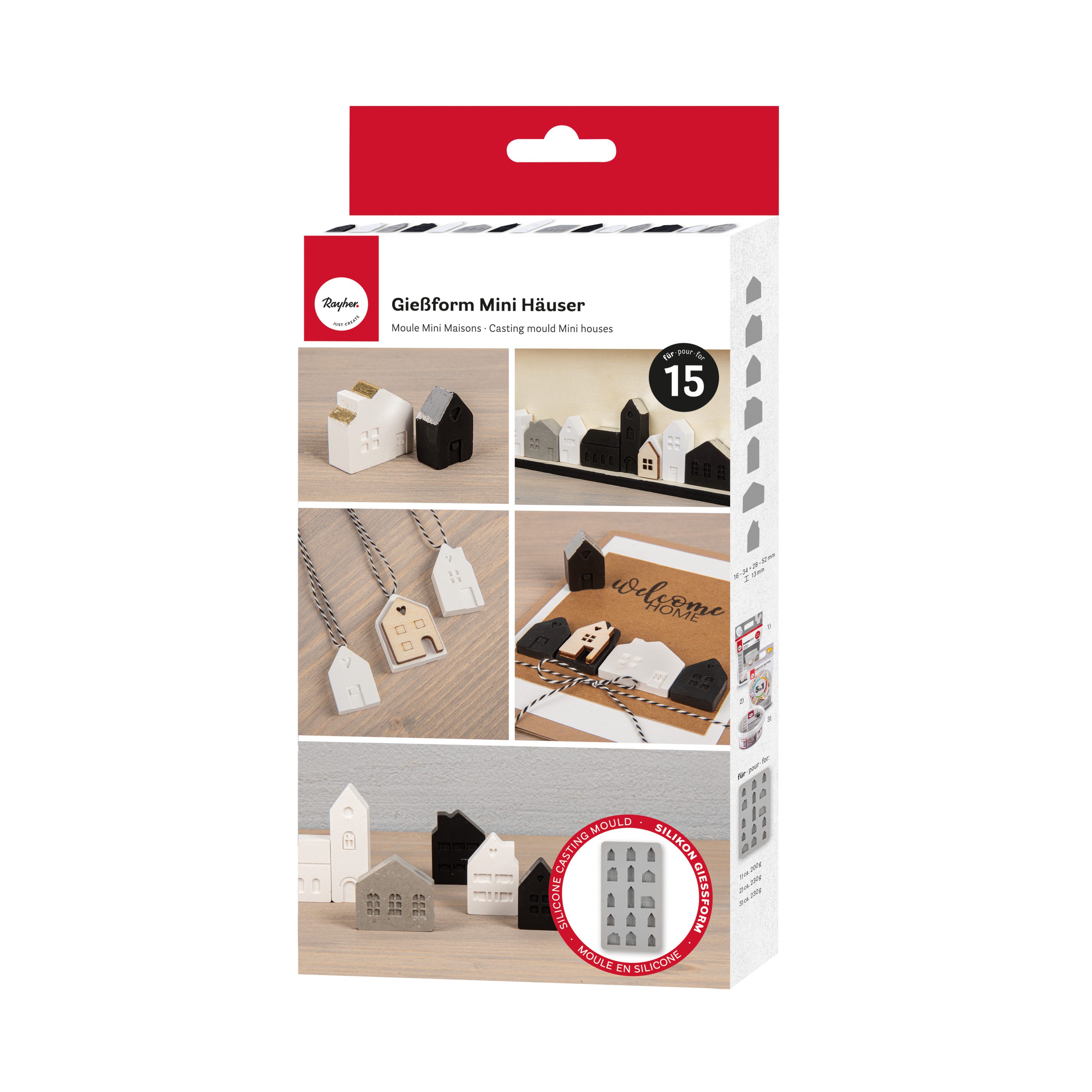 Modellierwerkzeug Mini Häuser