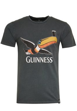 Recovered T-Shirt Guinness Toucan GOTS zertifizierte Bio-Baumwolle