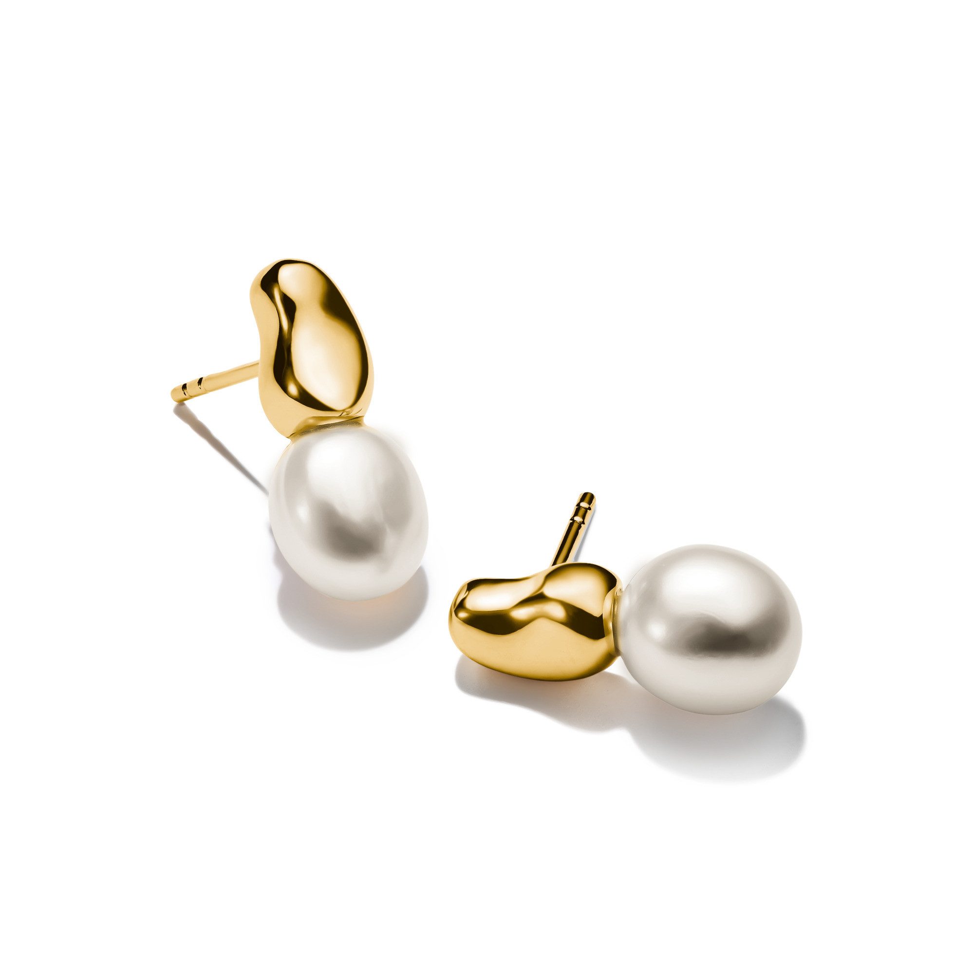 THOMAS SABO Paar Ohrstecker Natural Beauty Ohrstecker kleine, Bold Elegance, mit Süßwasserzuchtperle