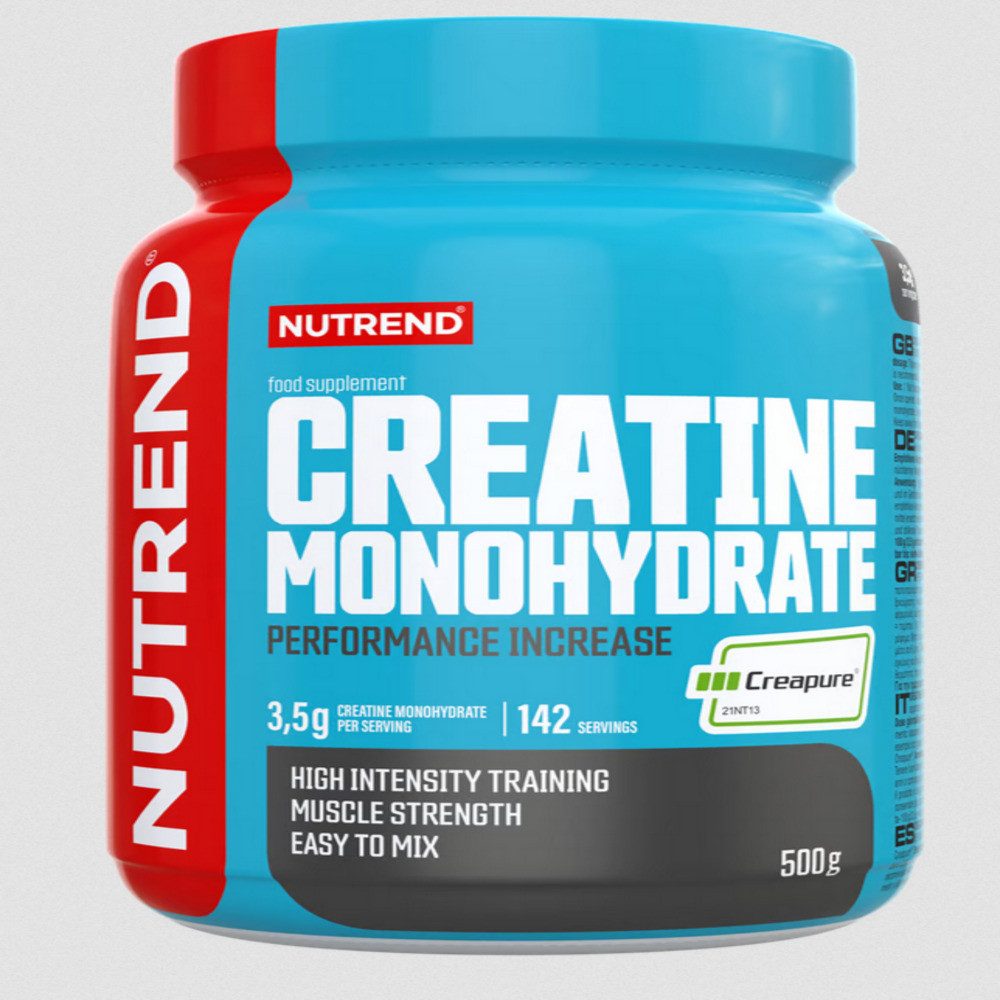 Nutrend Creatine Monohydrate 500g 100% Kreatin Creapure Pulver Pulver