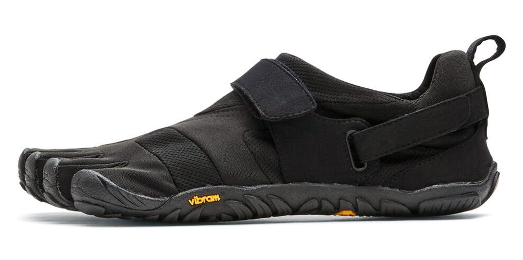 VIBRAM FiveFingers KMD Sport 2.0 Black / Black - Zehenschuhe für Fitnessbegeisterte Barfußschuh