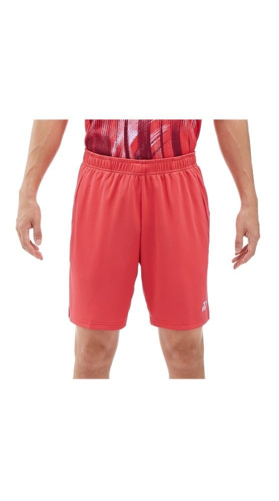 Yonex Sporthose Short Knit Tournament kurz 2024 rot Herren