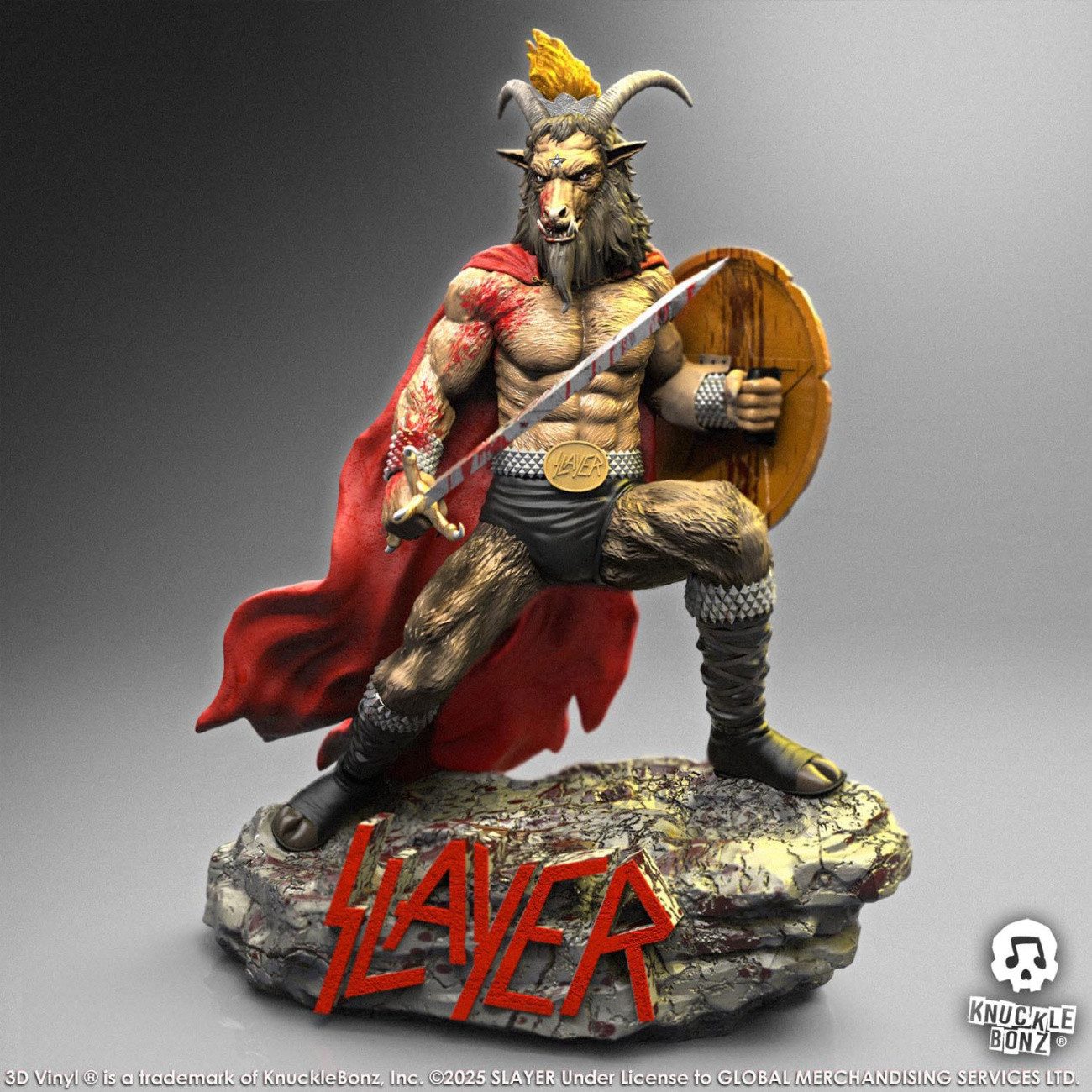 Knucklebonz Merchandise-Figur Slayer 3D Vinyl Statue Show No Mercy Minotaur 22 cm