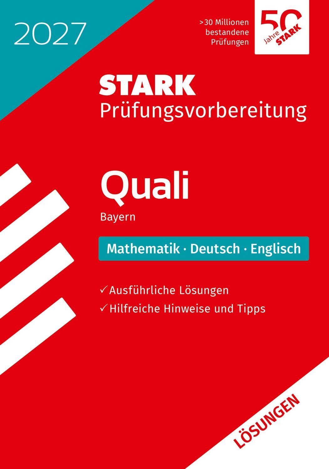 STARK Lösungen zu Mathematik, Deutsch, Englisch 9. Klasse - Quali Mitt / diverse