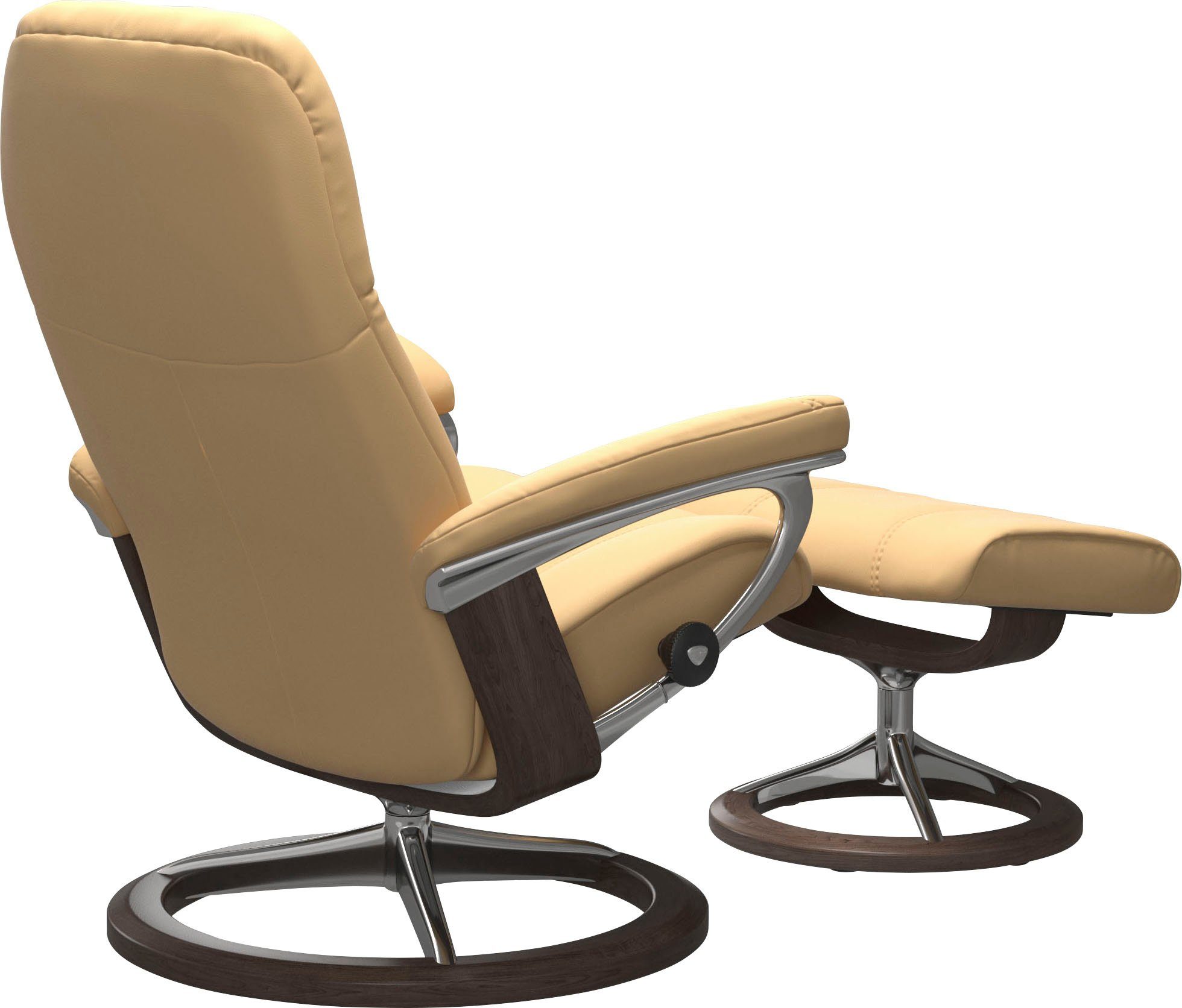 Wenge Consul, Größe L, mit Relaxsessel Stressless® Signature Gestell Base,