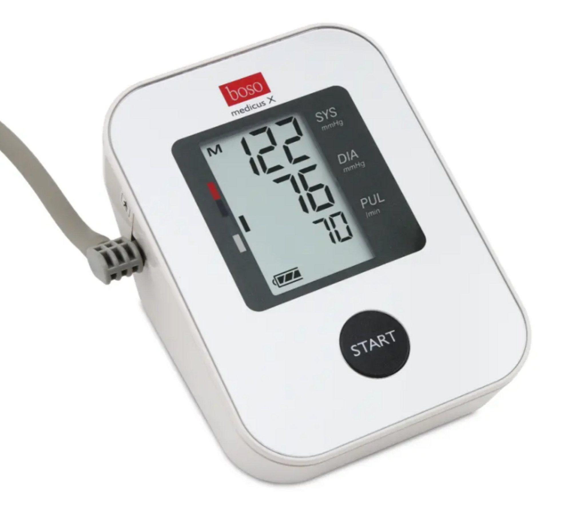 boso Oberarm-Blutdruckmessgerät boso medicus X, Blutdrucküberwachung, Deutsche Qualität, Vorhofflimmern erkennen, Intelligente Aufpumpautomatik
