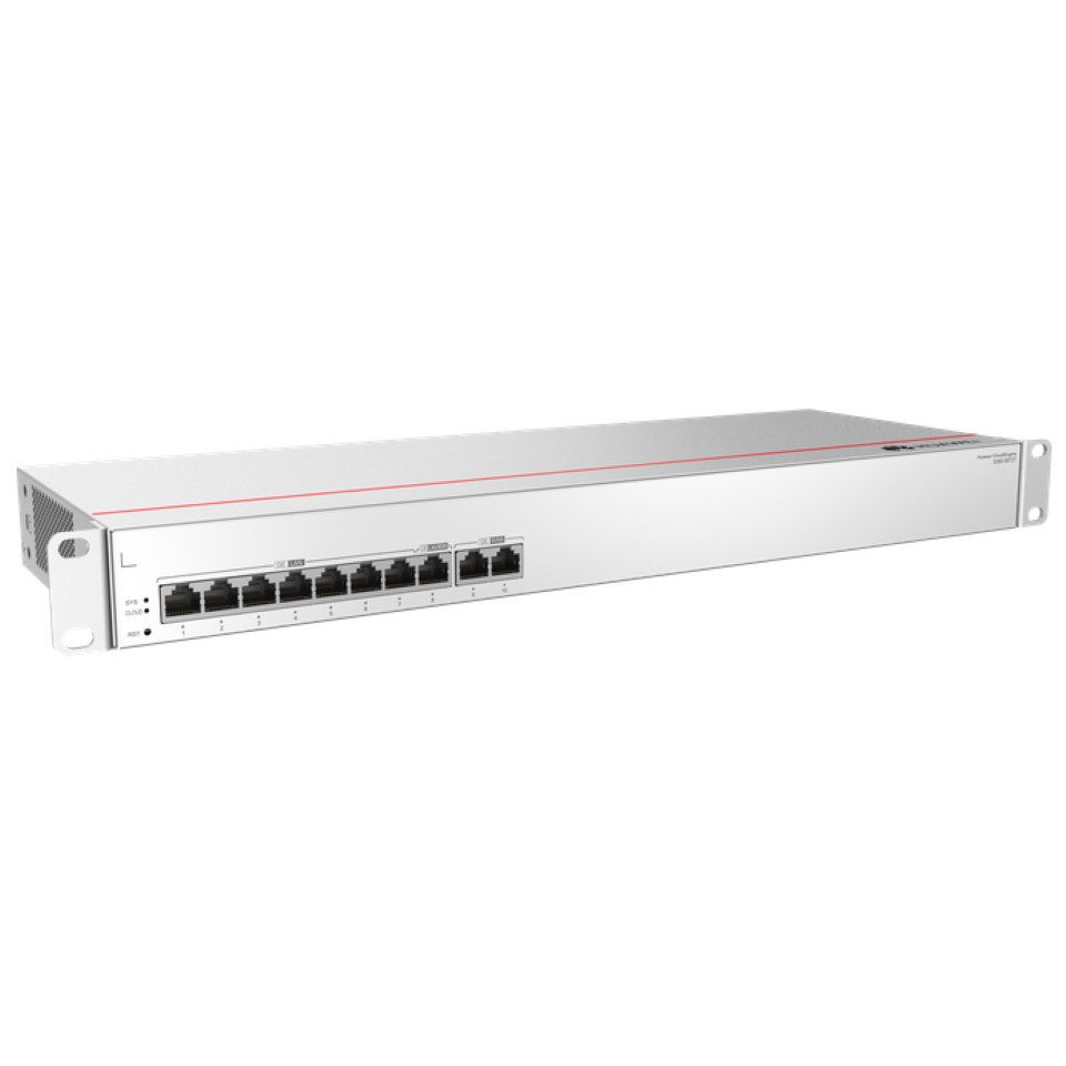 S380-S8P2T, 2*GE WAN, 8*GE LAN(PoE+, 124W) Netzwerk-Switch