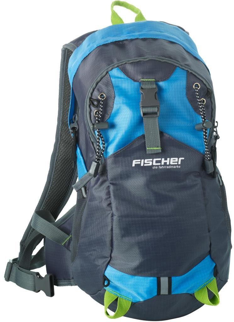 FISCHER Fahrrad Fahrradrucksack Rucksack mit Helmnetz, mit Helmnetz