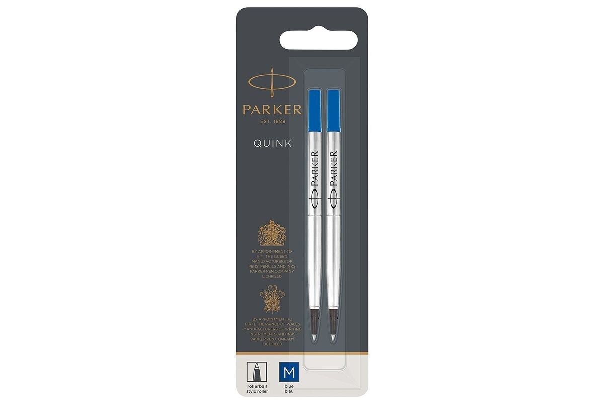 Parker Stiftmine PARKER Rollerballmine 2er M Blau Blister