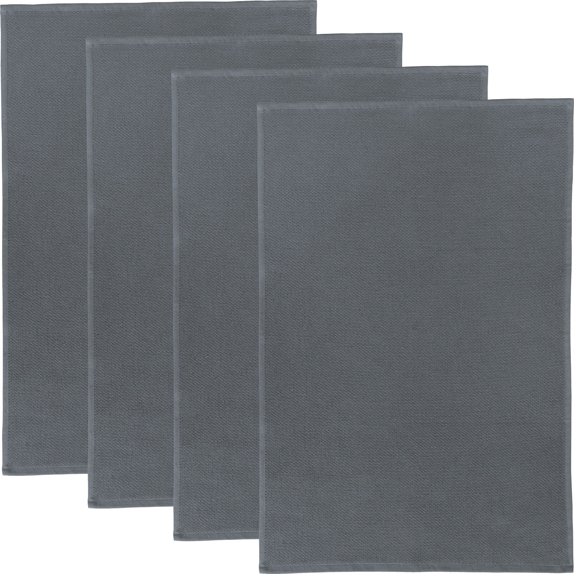 Geschirrtuch Frottier-Geschirrtuch 4er-Pack