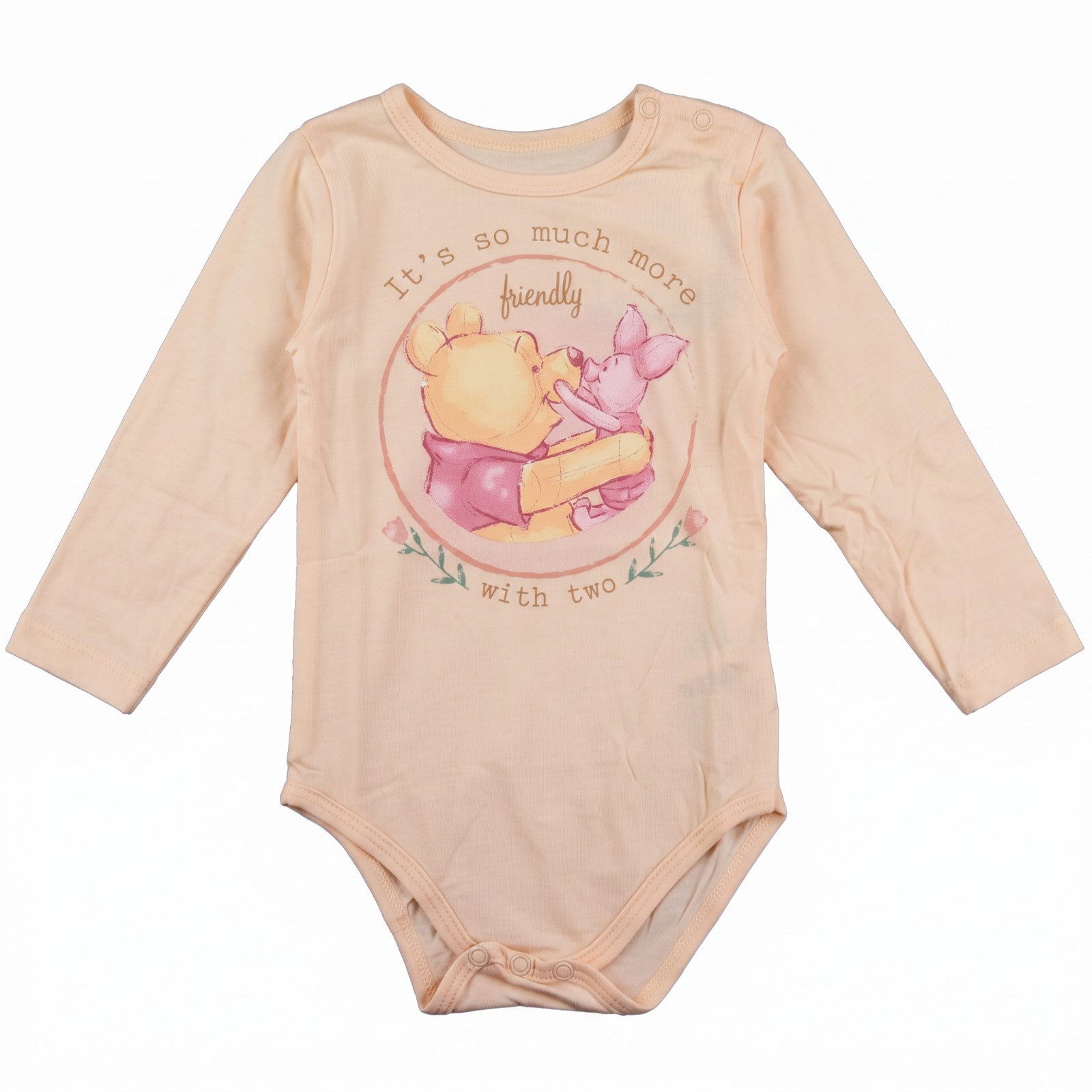 Disney Strampler Disney Winnie der Pooh Baby Kleinkind langarm Body Strampler Gr.80-92