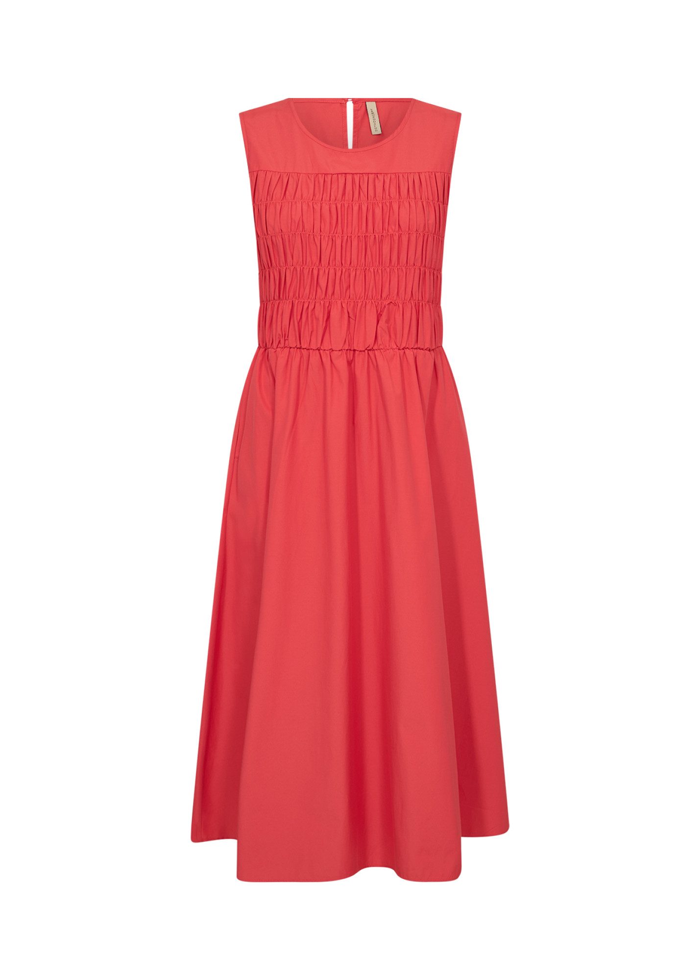 soyaconcept Midikleid SC-NETTI 107 - ärmelloses Kleid - Damenkleid - Kleid A-Linie