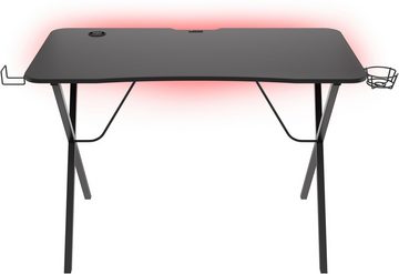 Genesis Gamingtisch HOLM 200 RGB schwarz (113cm x 75cm)
