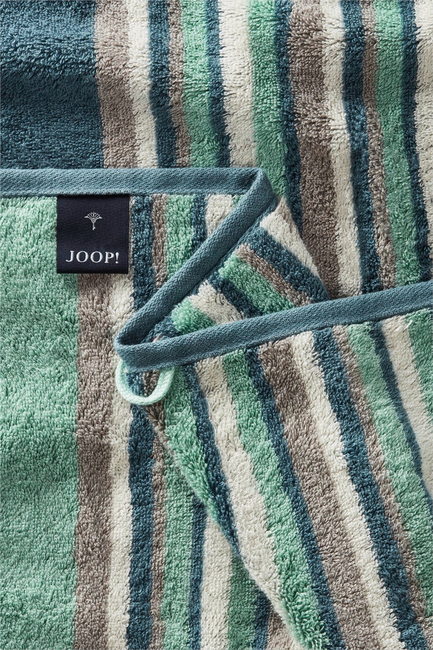 JOOP! Aqua Joop! LIVING - (2-St) STRIPES MOVE Textil Handtücher Handtuch-Set,