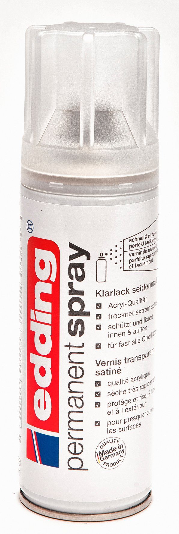 edding Bastelkleber Klarlack-Spray 5200 permanent ml spray, 200