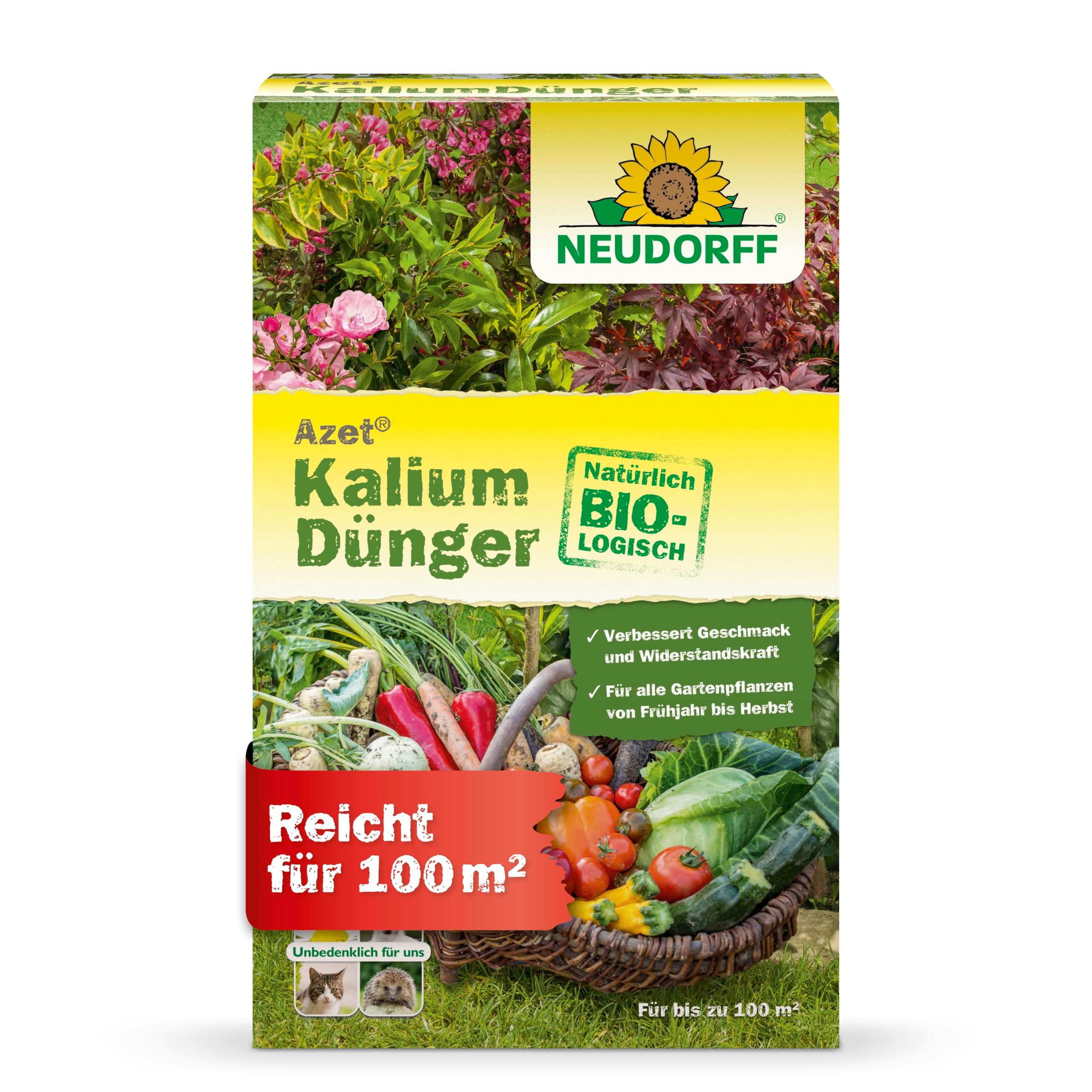 Neudorff Spezialdünger Bio - Azet KaliumDünger 2 kg für 100m², Bio-Dünger g günstig online kaufen