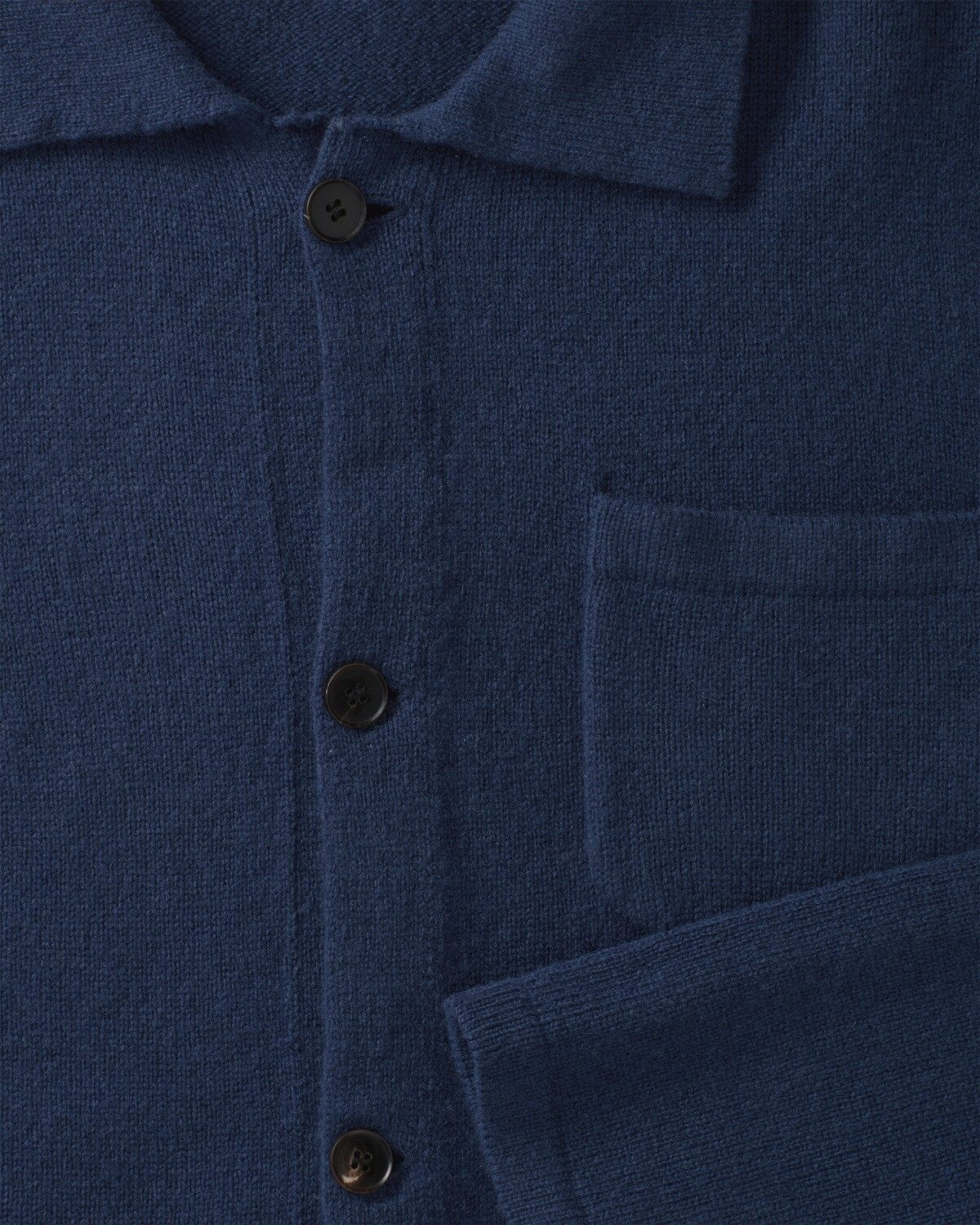 Reitmayer Strickjacke Strickjacke mit Hemdkragen