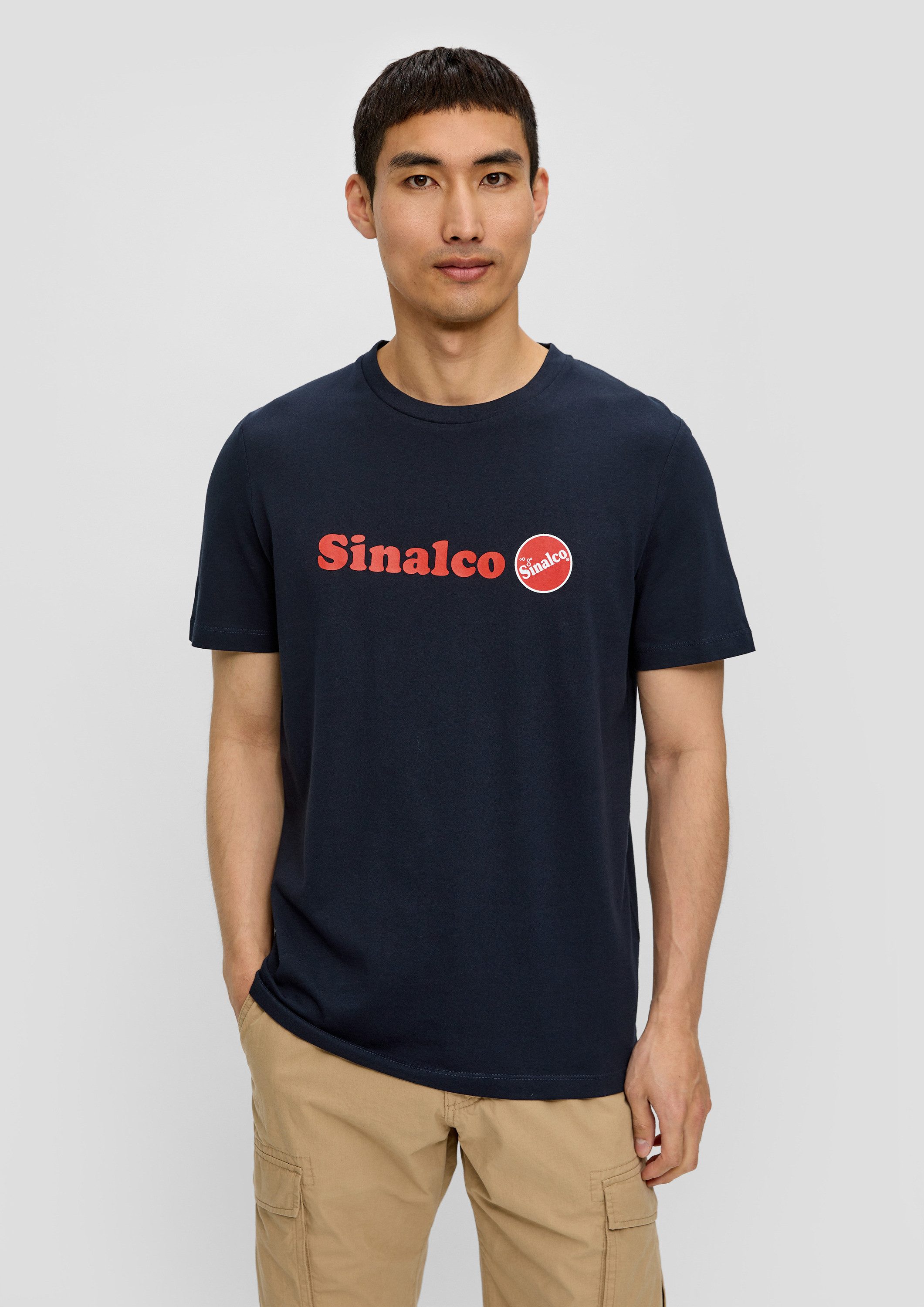 s.Oliver Kurzarmshirt T-Shirt T-Shirt mit Sinalco®-Print günstig online kaufen