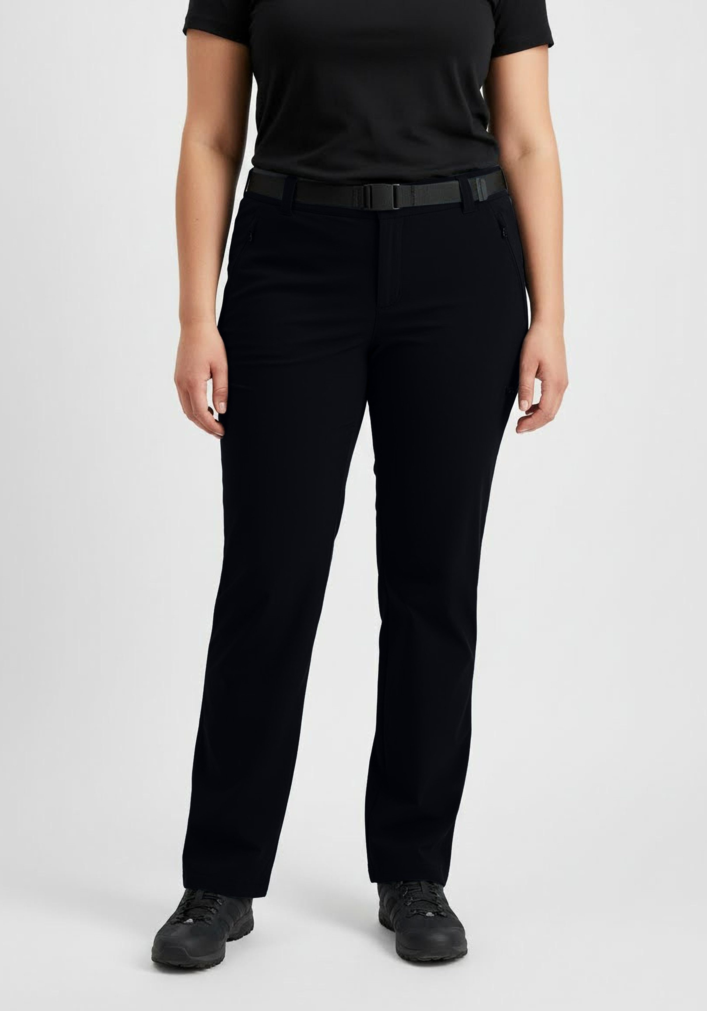 Maier Sports Outdoorhose DA-HOSE LINING EL. LULAKA WINTER mit vier Reißverschlusstaschen, aus 4-Wege-Stretchmaterial
