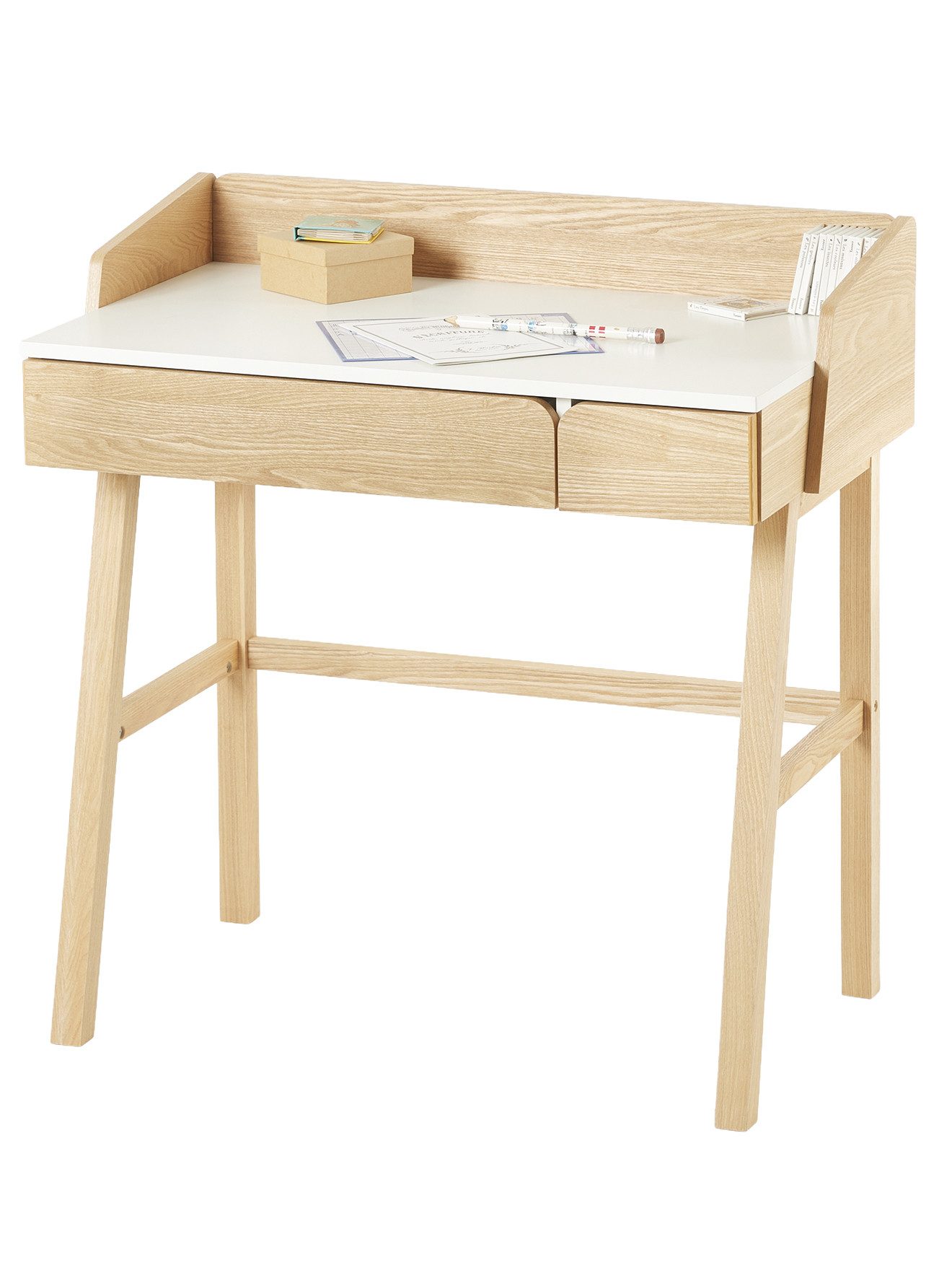 vertbaudet Kinderschreibtisch Kinderschreibtisch VINTAGE