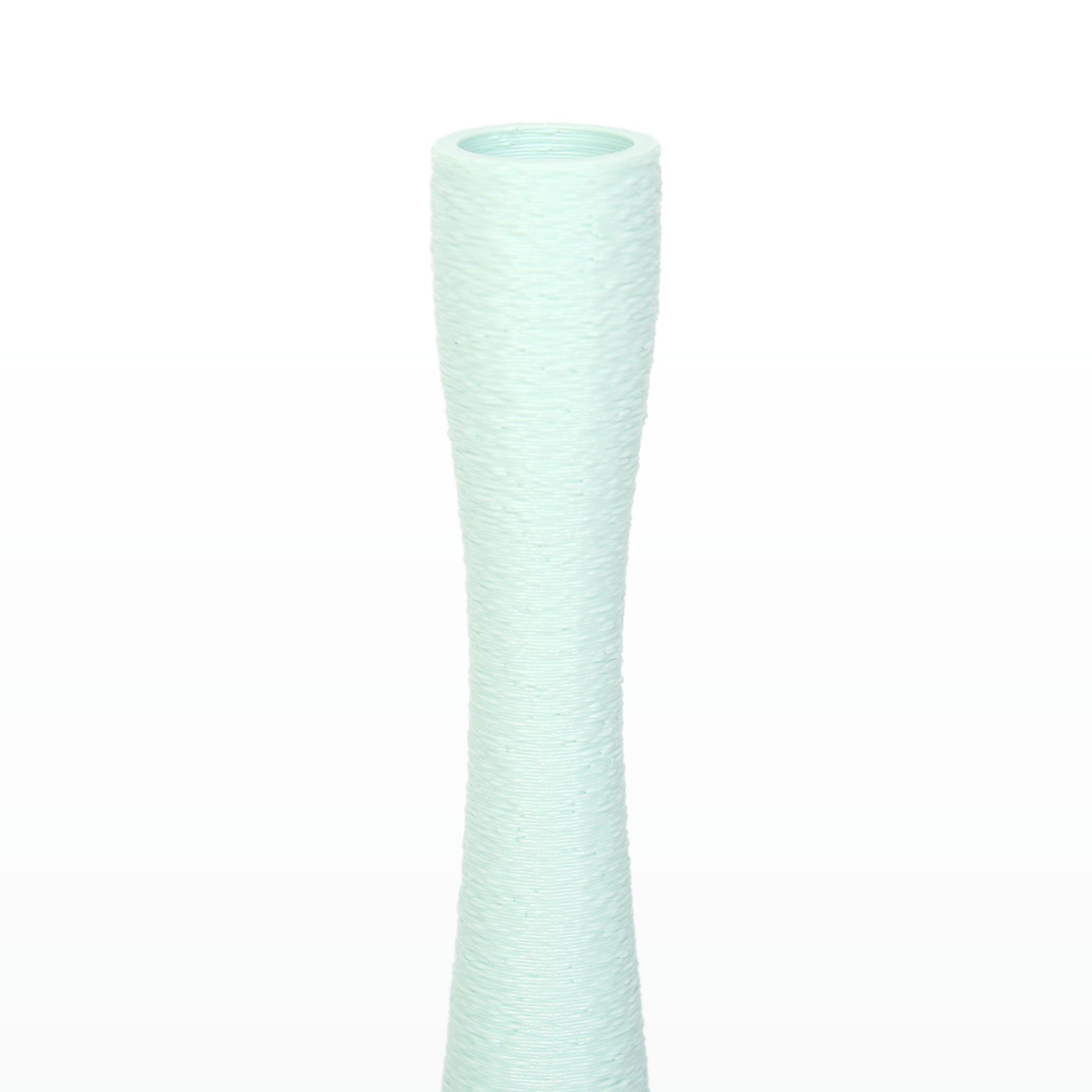 Dekorative Designer Kreative Bio-Kunststoff, Water Dekovase Green & bruchsicher Feder Vase Blumenvase nachwachsenden wasserdicht aus Rohstoffen; aus –