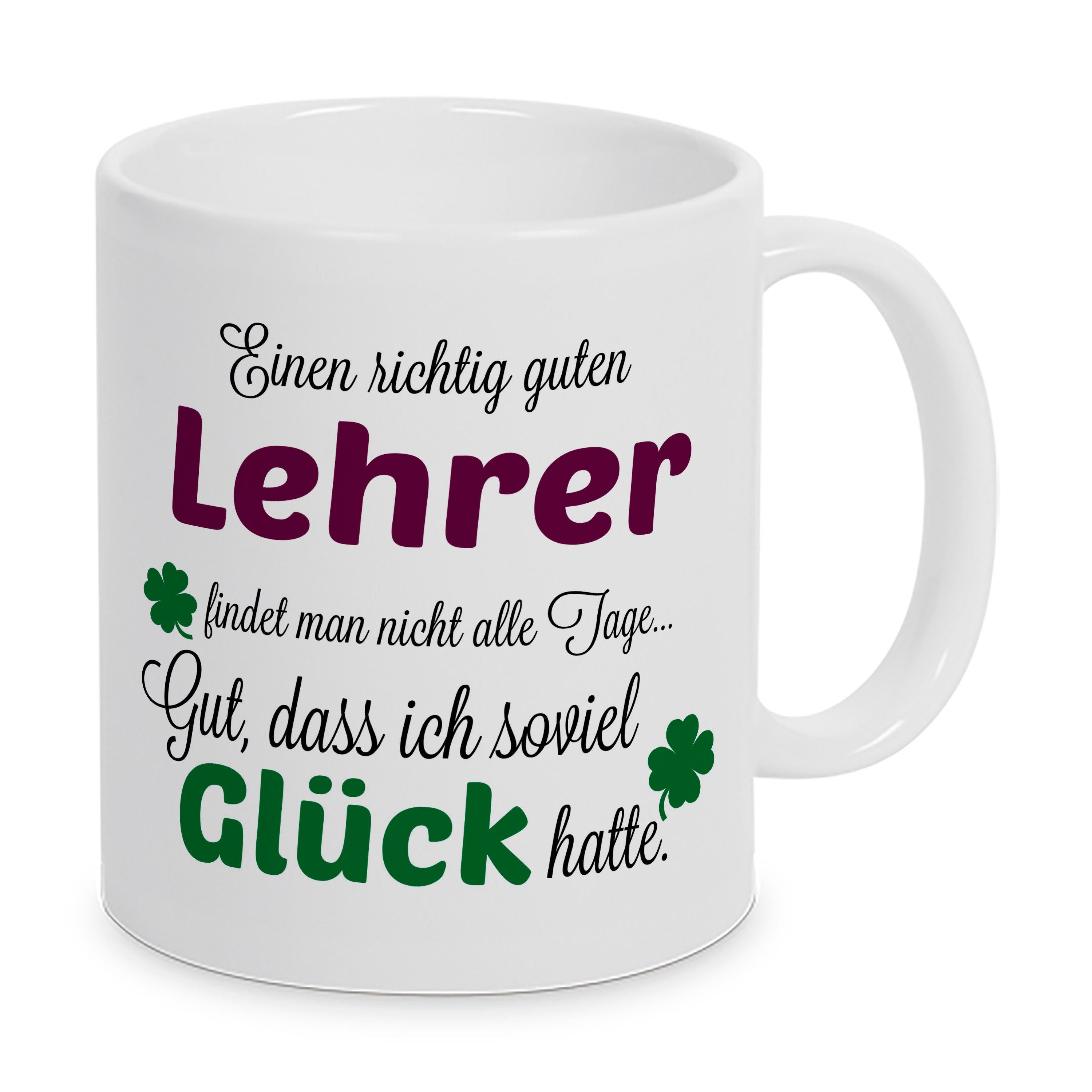 TASSENKING Tasse, Einen guten Lehrer... - Tasse -Kaffeebecher - Geschenk