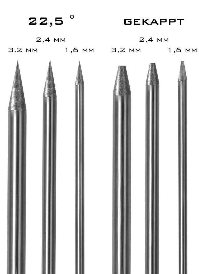 STAHLWERK Handschleifer Wolframschleifgerät WS-20M für WIG Schweißlektrode, max. 20000 U/min, (Packung, 1 tlg), inkl. 3 Innensechskantschlüssel