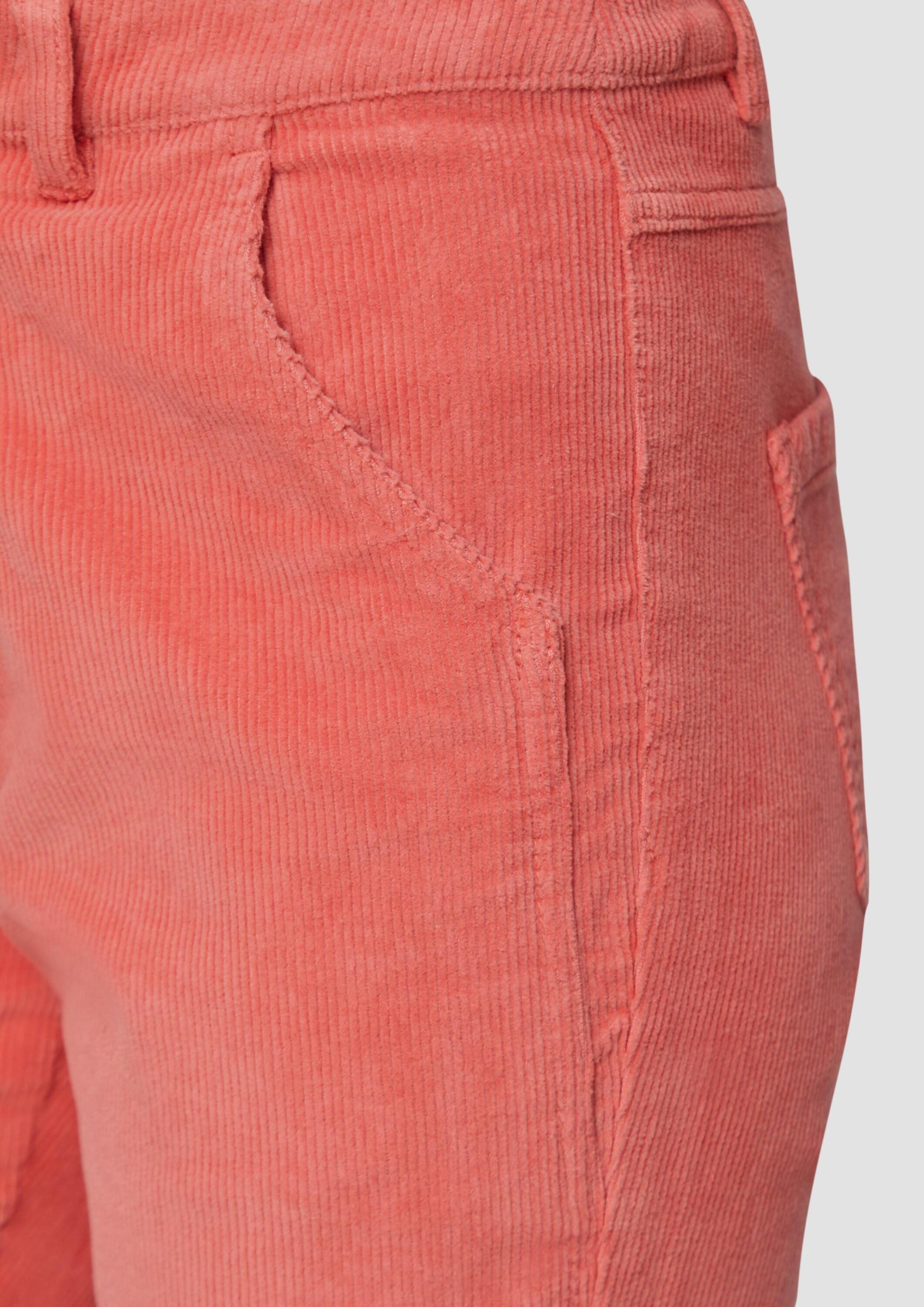 s.Oliver Chinos Hose Cordhose im Slim Fit