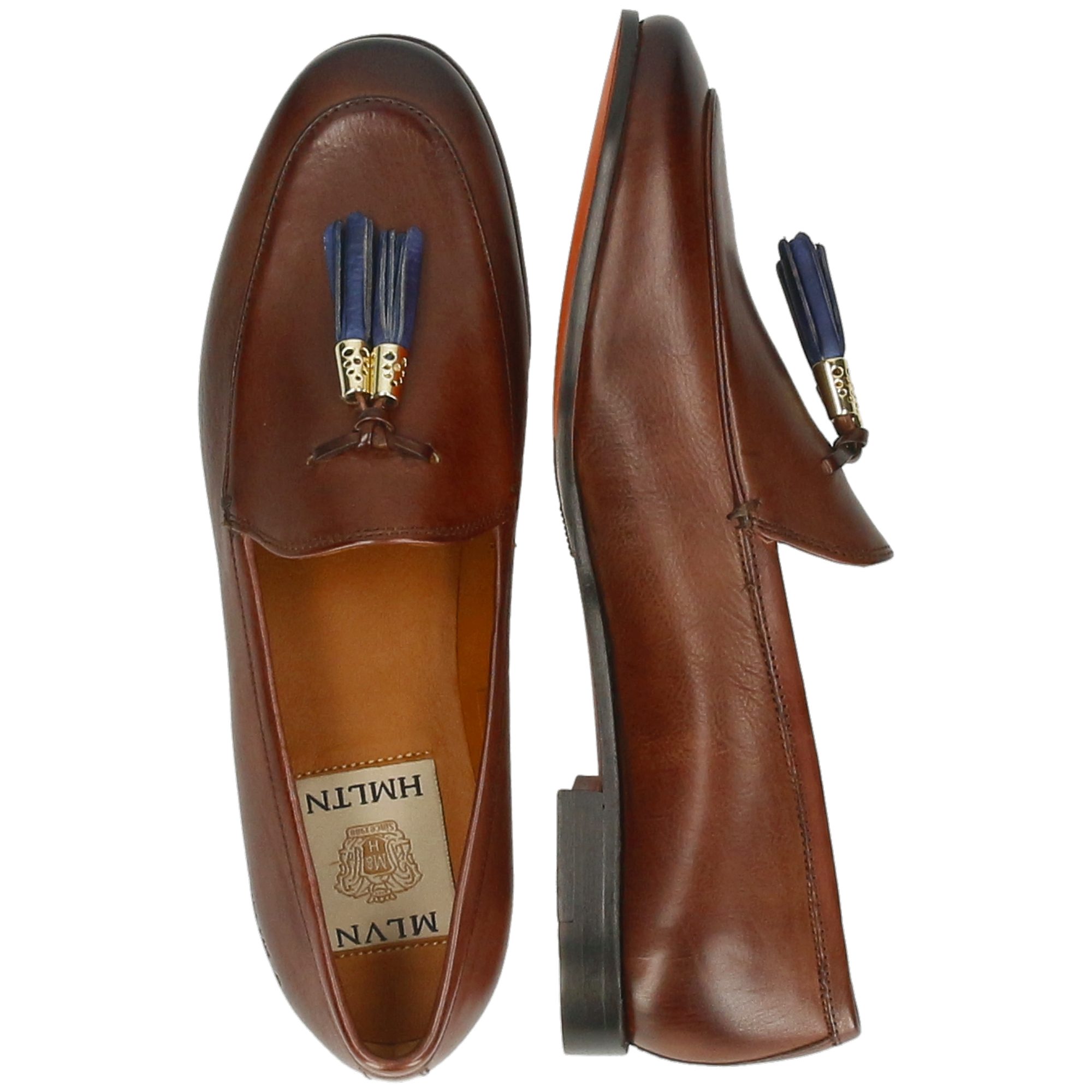 Melvin Barista & Loafer 48 Royal Scarlett Monza Hamilton Tassel