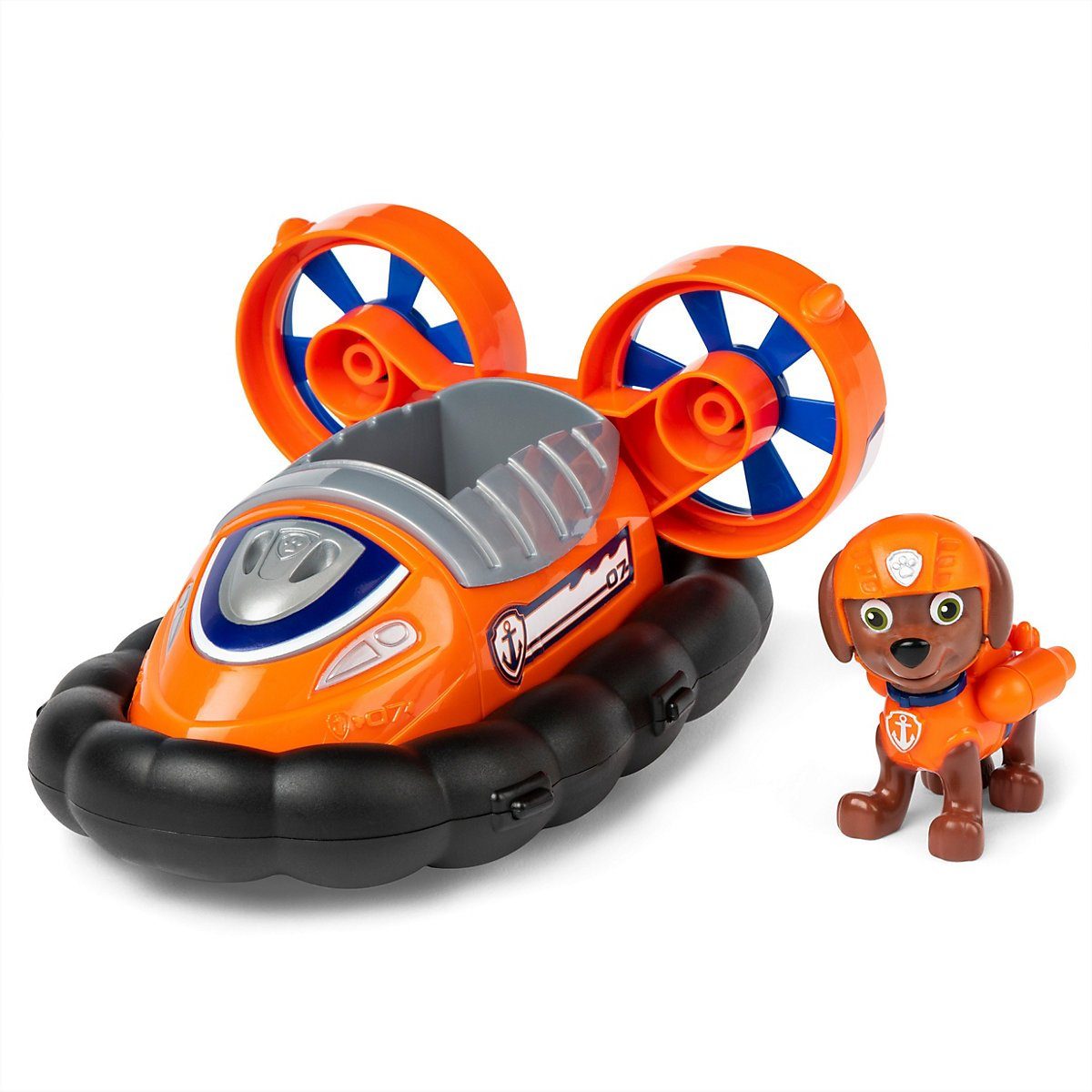Spin Master Spielzeug-Auto PAW Patrol Luftkissenboot-Fahrzeug mit Zuma-Figur