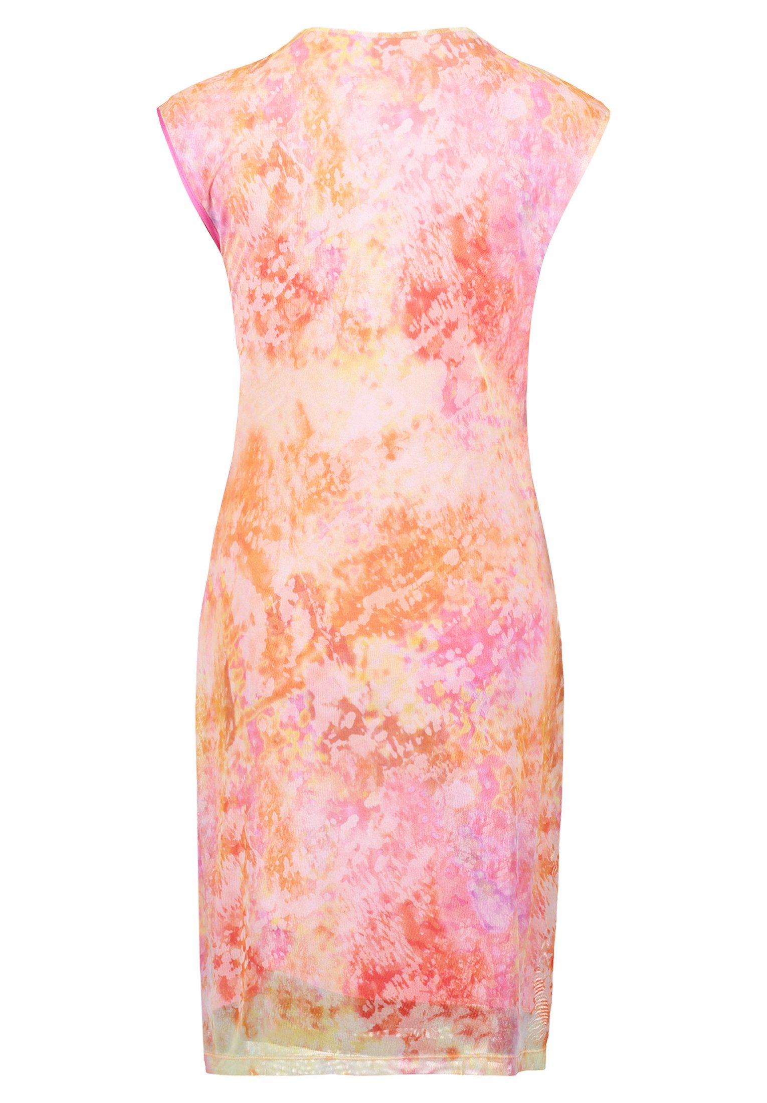 Cartoon Druckkleid Damen ohne Arm Muster