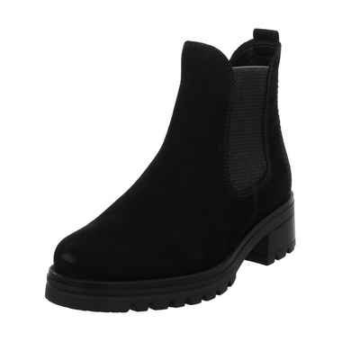 Gabor Chelsea-Boots Leder-/Textilkombination uni Chelseaboots Leder-/Textilkombination