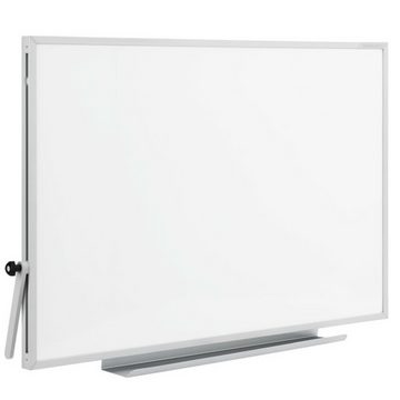 magnetoplan® Anzeigetafel Weißwand/Schreibtafel - 90x60cm - Weiß - Aluminiumrahmen (1-St)