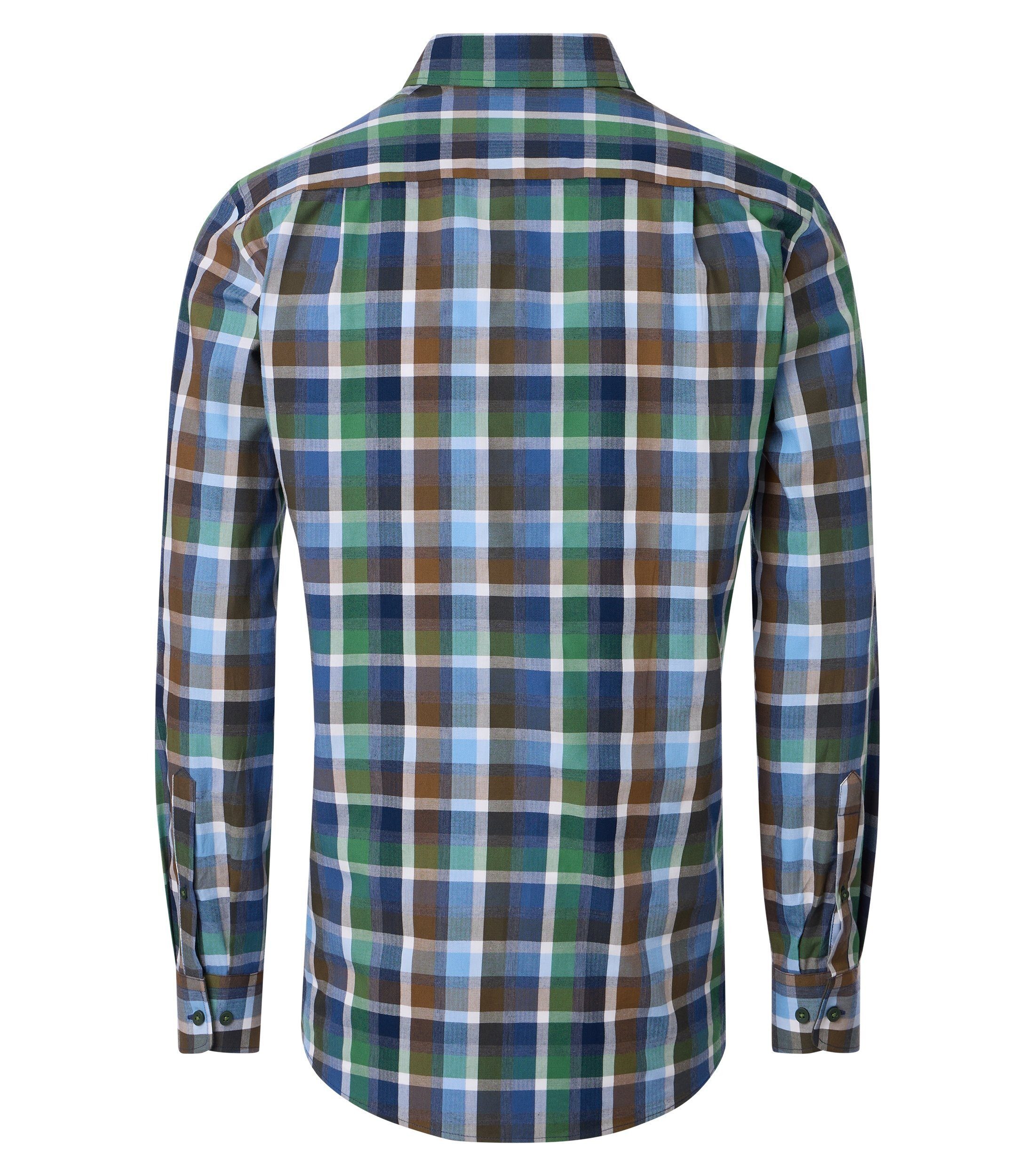 Redmond Langarmhemd kariert Comfort Fit günstig online kaufen