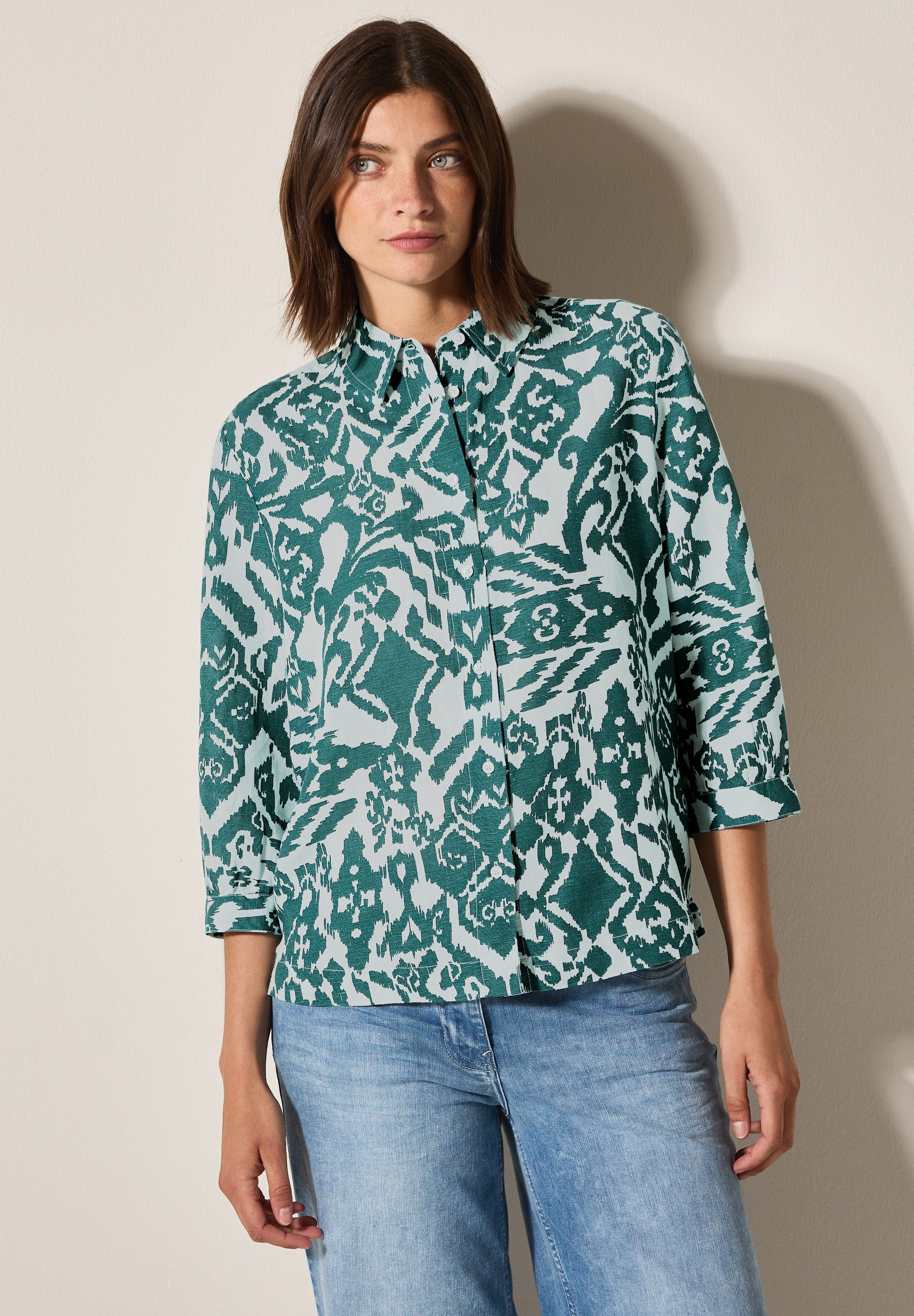 Cecil Hemdbluse, mit 3/4 Ärmeln günstig online kaufen