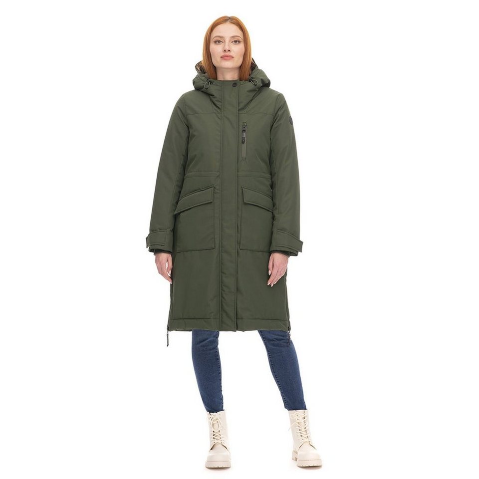 Ragwear Winterjacke Ragwear Refutura Jacket Damen Olive