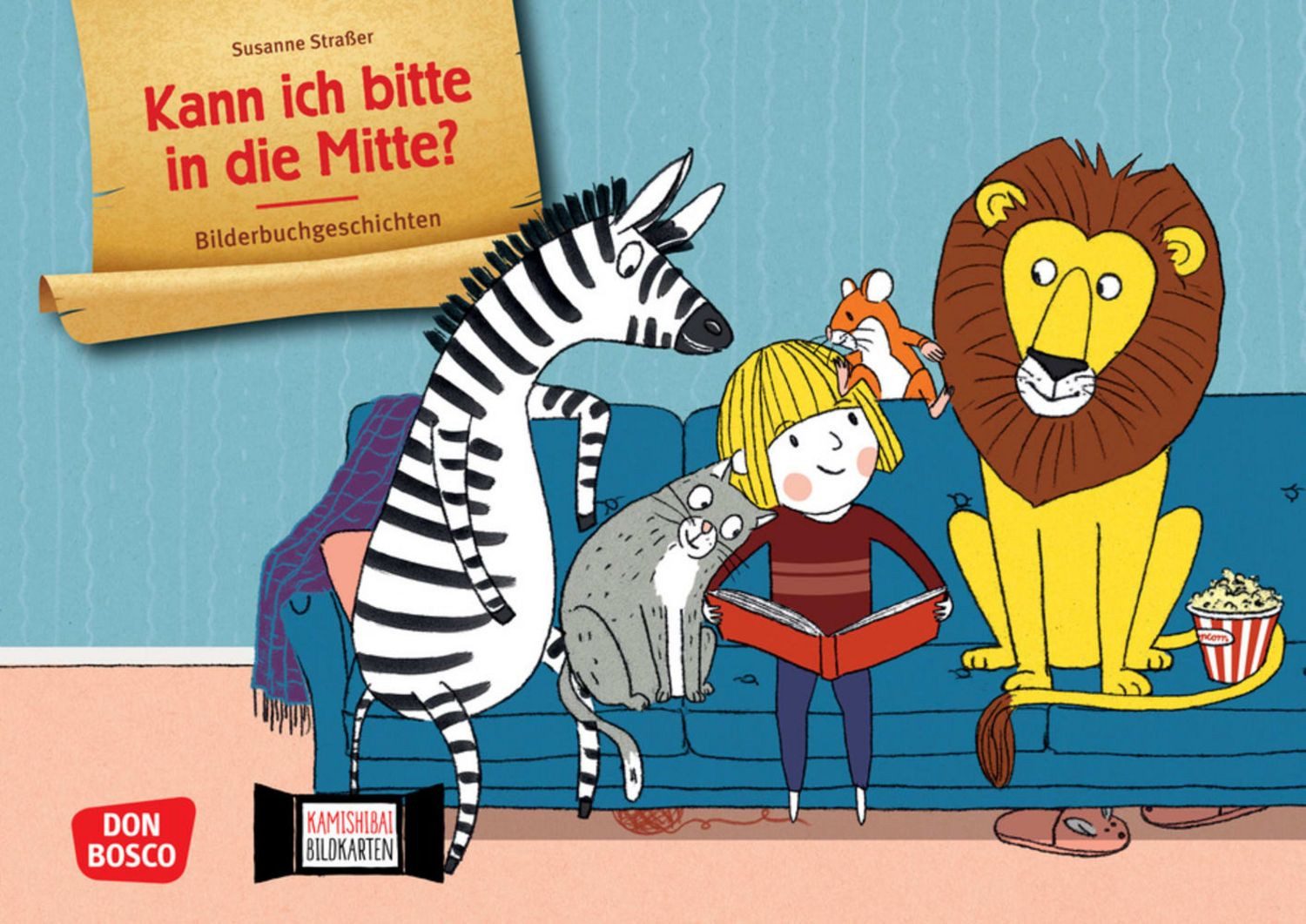 Kann ich bitte in die Mitte? Kamishibai Bildkartenset / Susanne Strasser